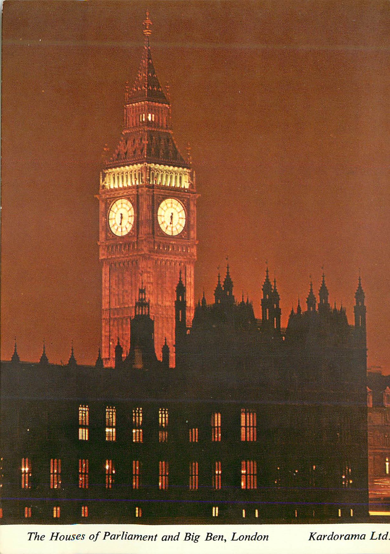 CPM The Houses of Parliament an Big Ben London