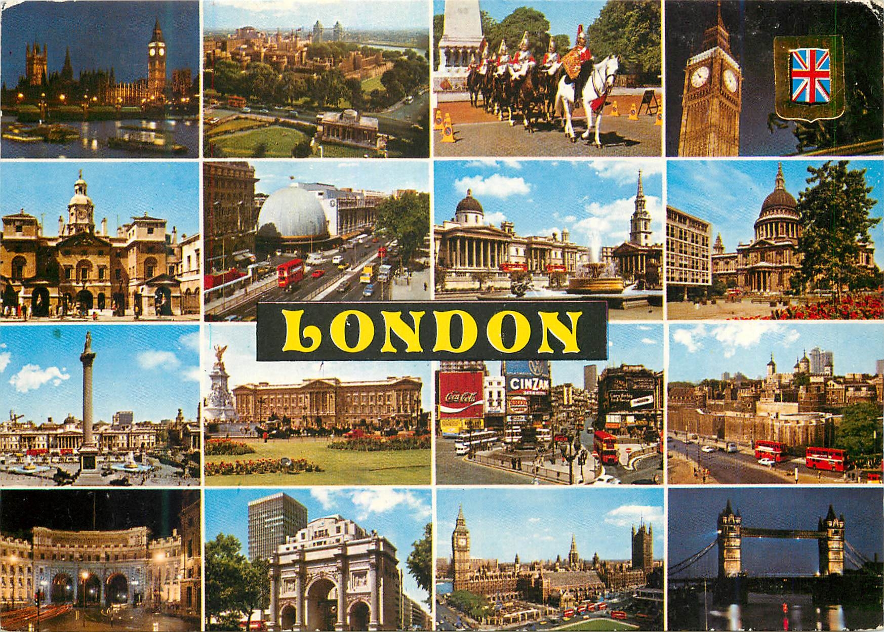 CPM London Souvenir de Londres