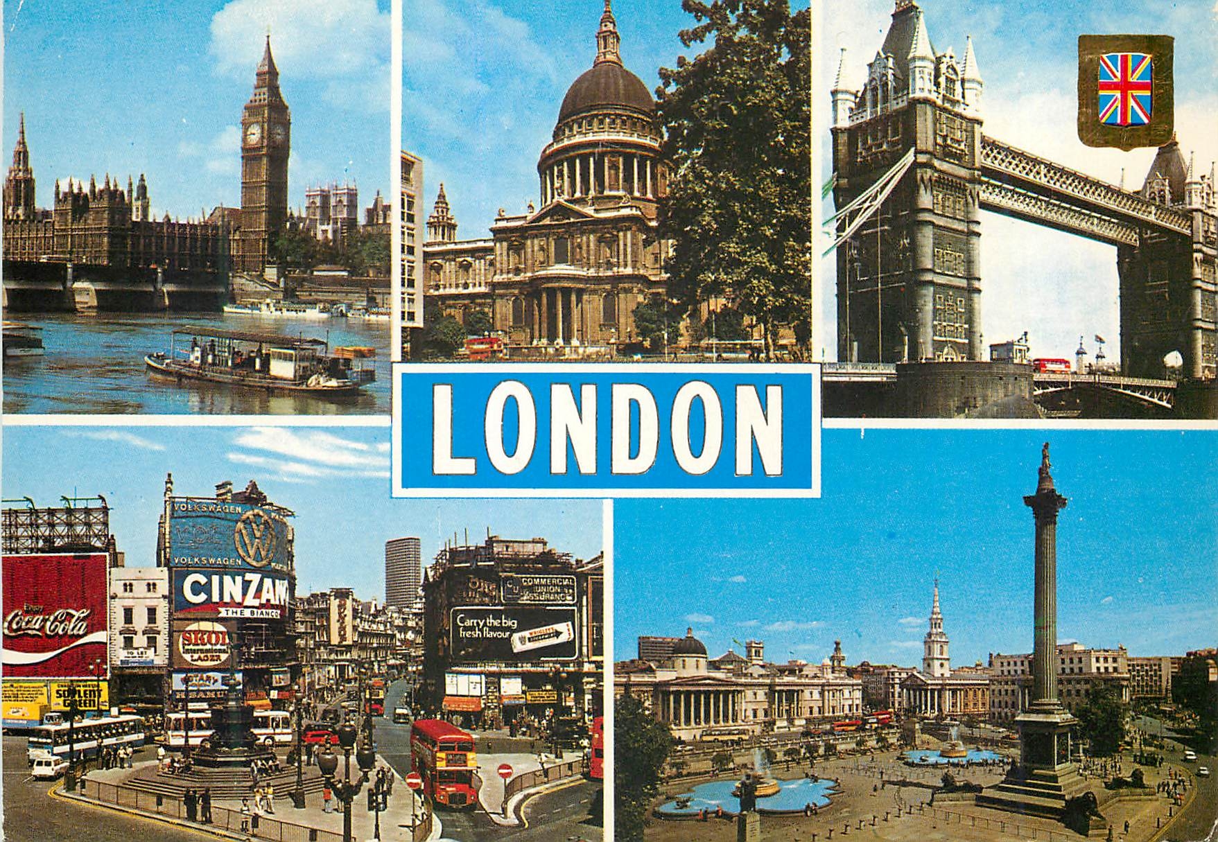 CPM London Souvenir de Londres