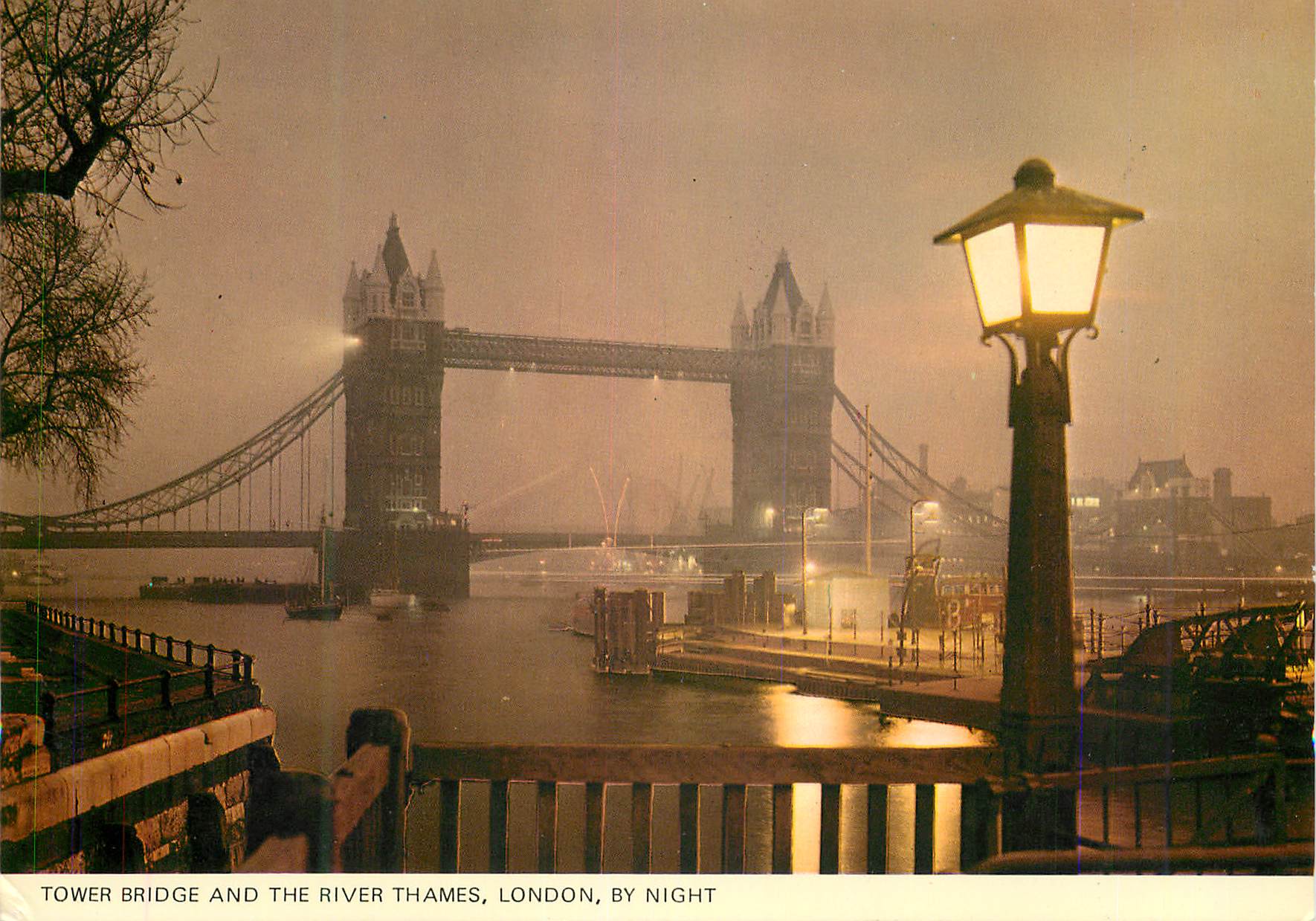 CPM Tower bridge and the River Thames London By Night