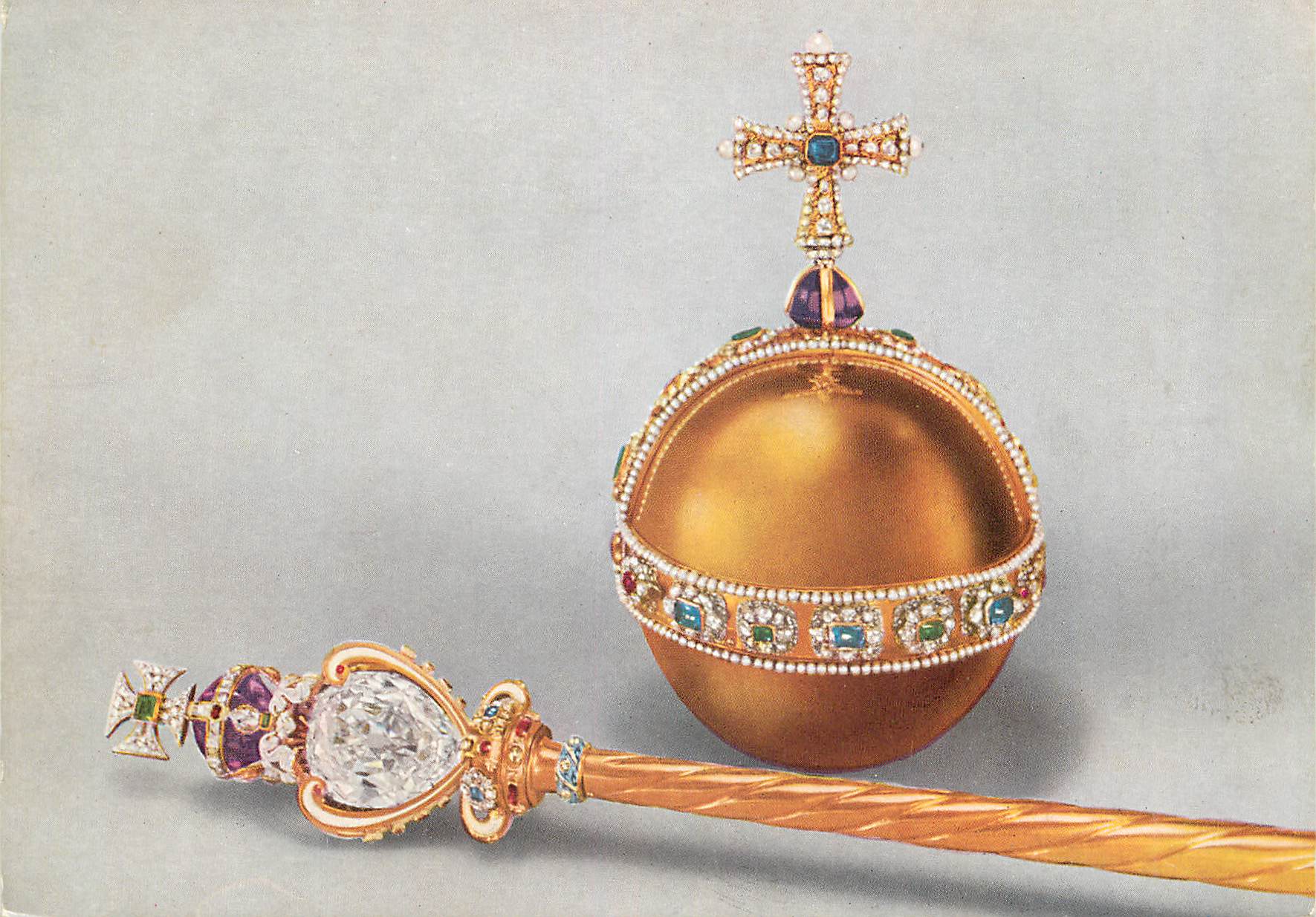 CPM The Sovereign's Ors and Head of the Sovereign's Sceptre Whith the Cross