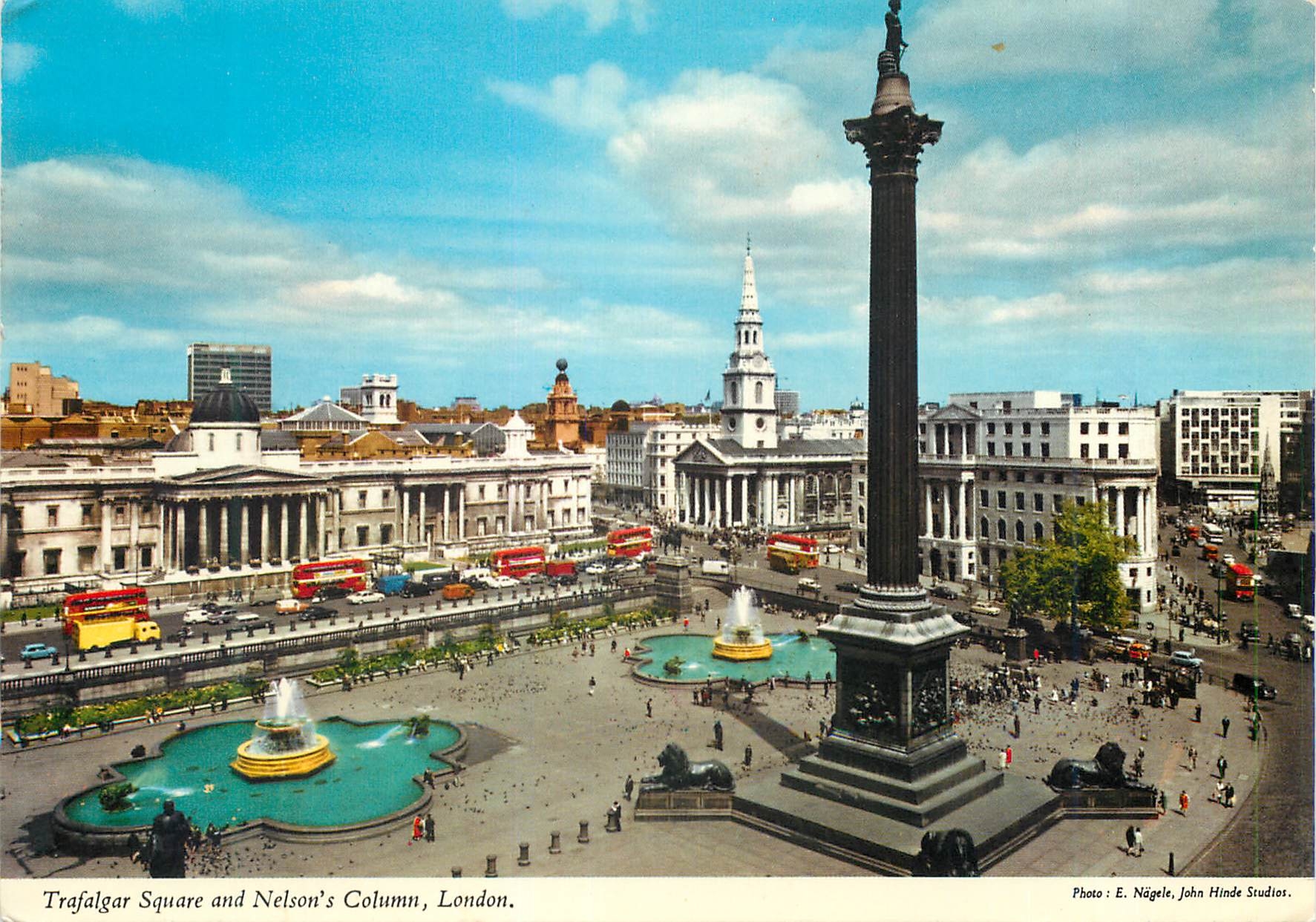 CPM Trafalgar Square and Nelson's Column LOndon