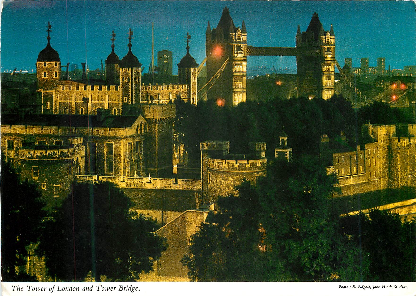 CPM The Tower of LOndon and Tower Bridge