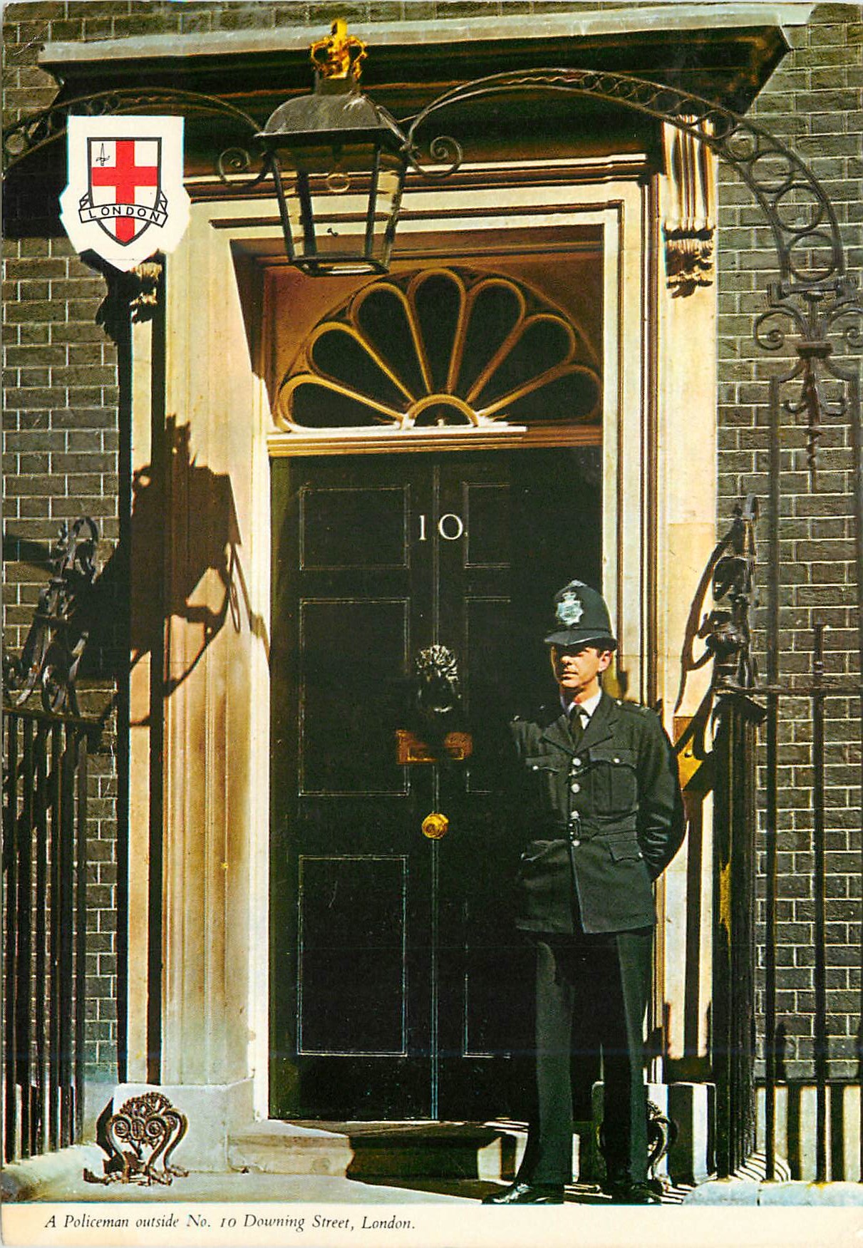 CPM A Policeman Outside Downing Street London Police