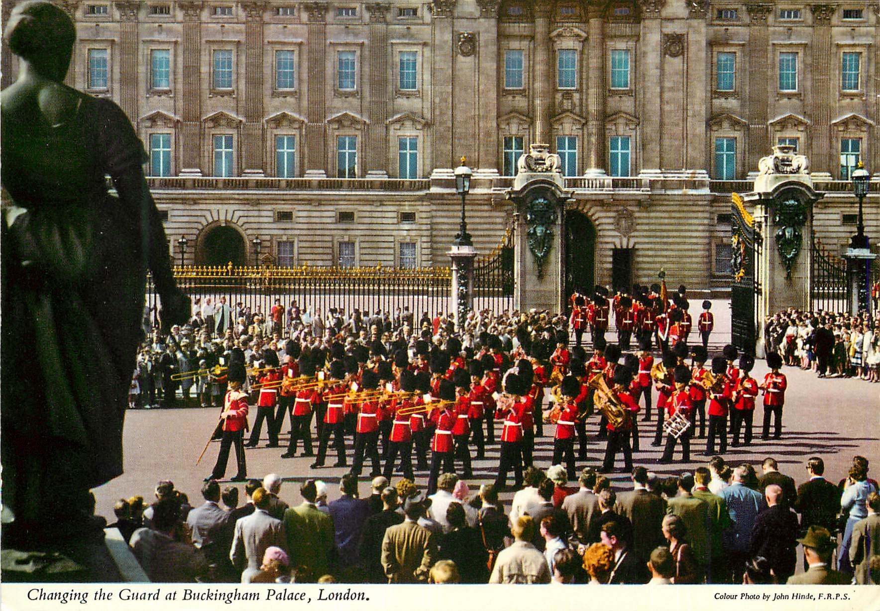 CPM Changing the Guard at Buckingham Palace London Militaria