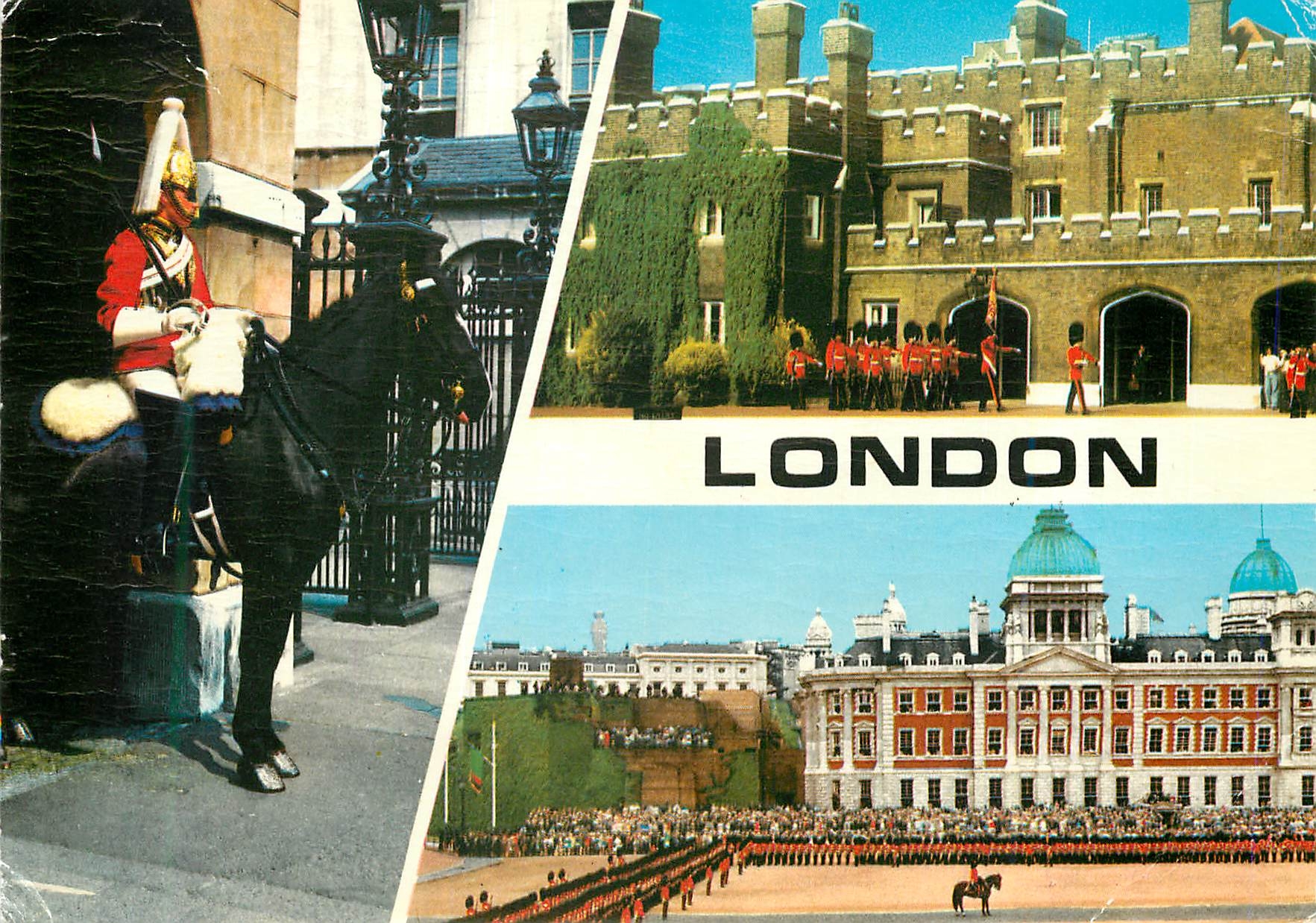 CPM London House Guards St James's Palace Trooping the Colour