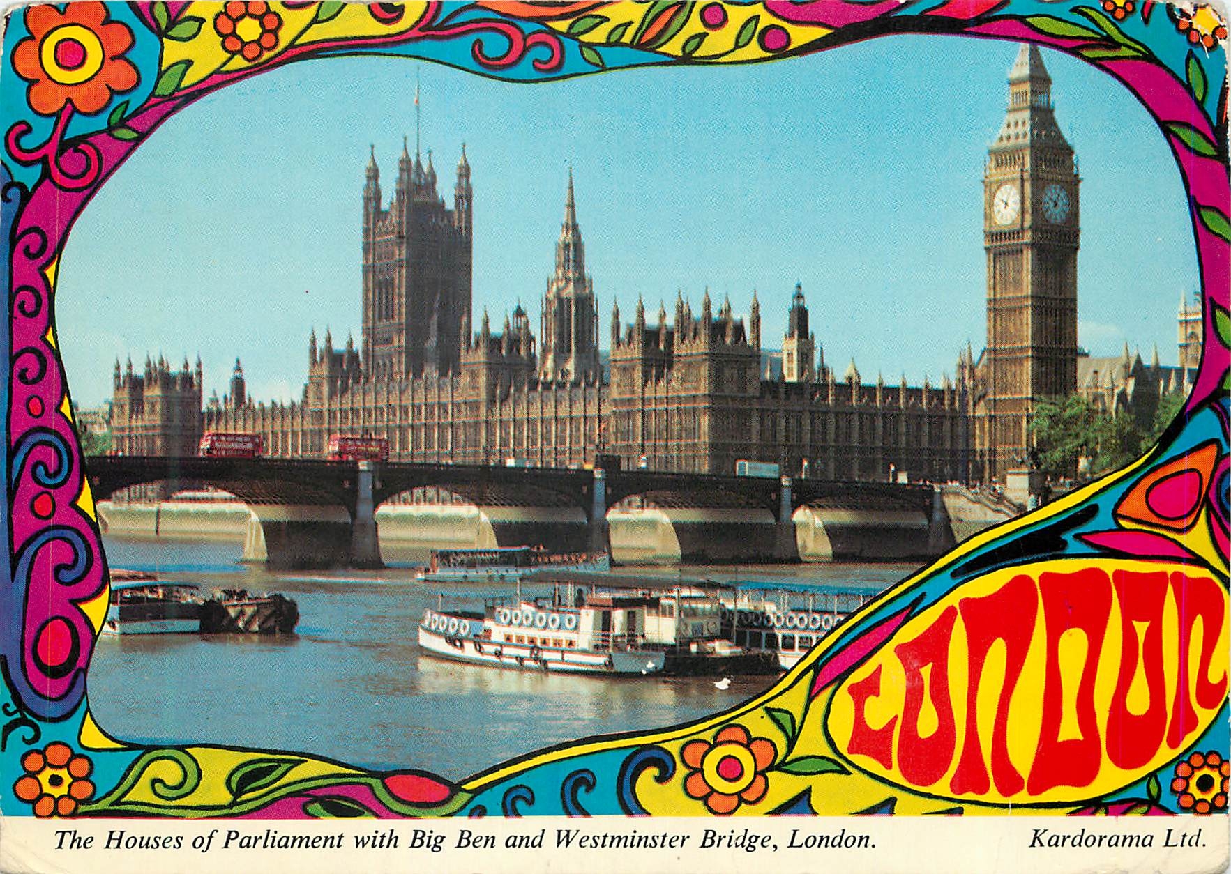 Les Houses of Parliament avec Big Ben et Westminster Bridge, Londres — Kardorama Ltd.