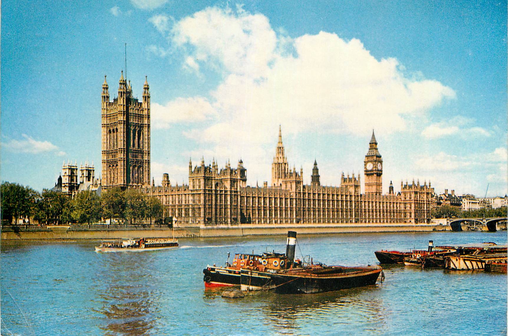 Die Houses of Parliament in London — J. Arthur Dixon — n° 657
