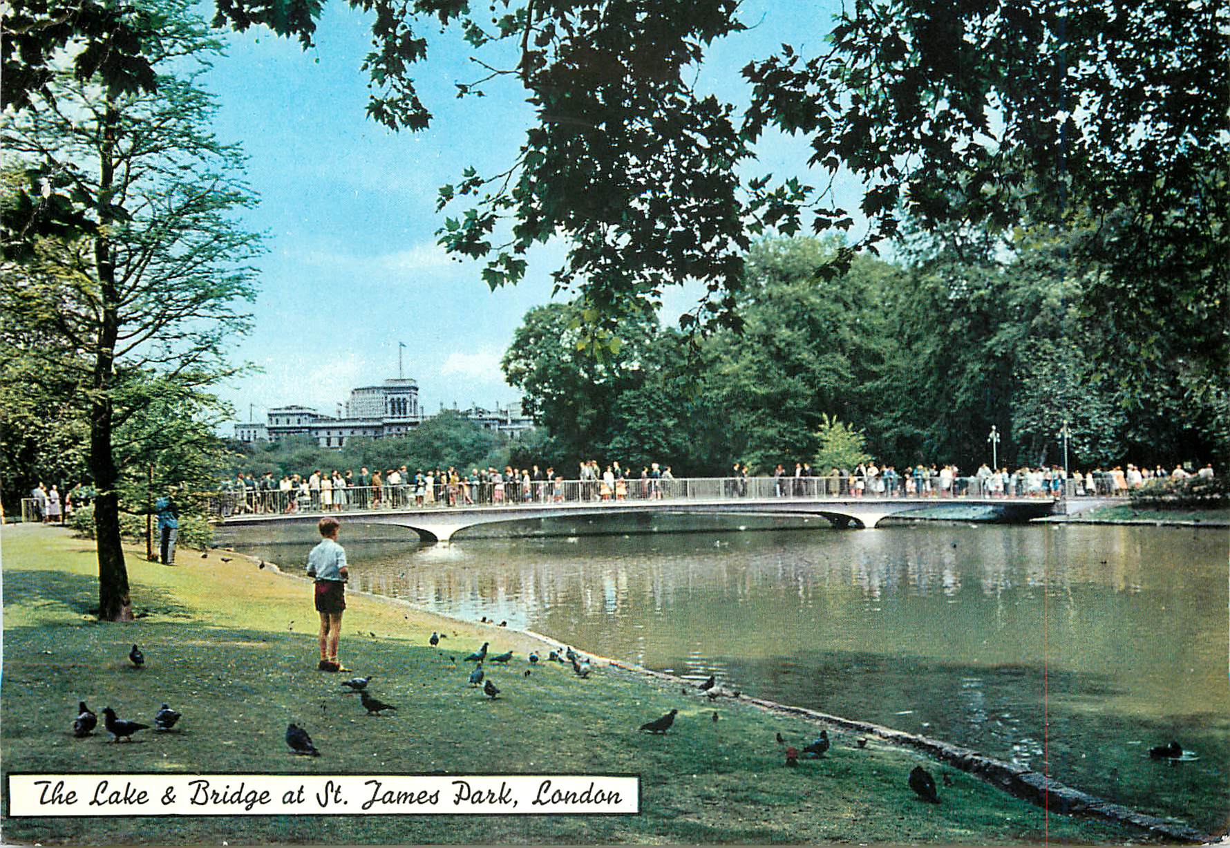 CPM The Lake Bridge at St James Park London