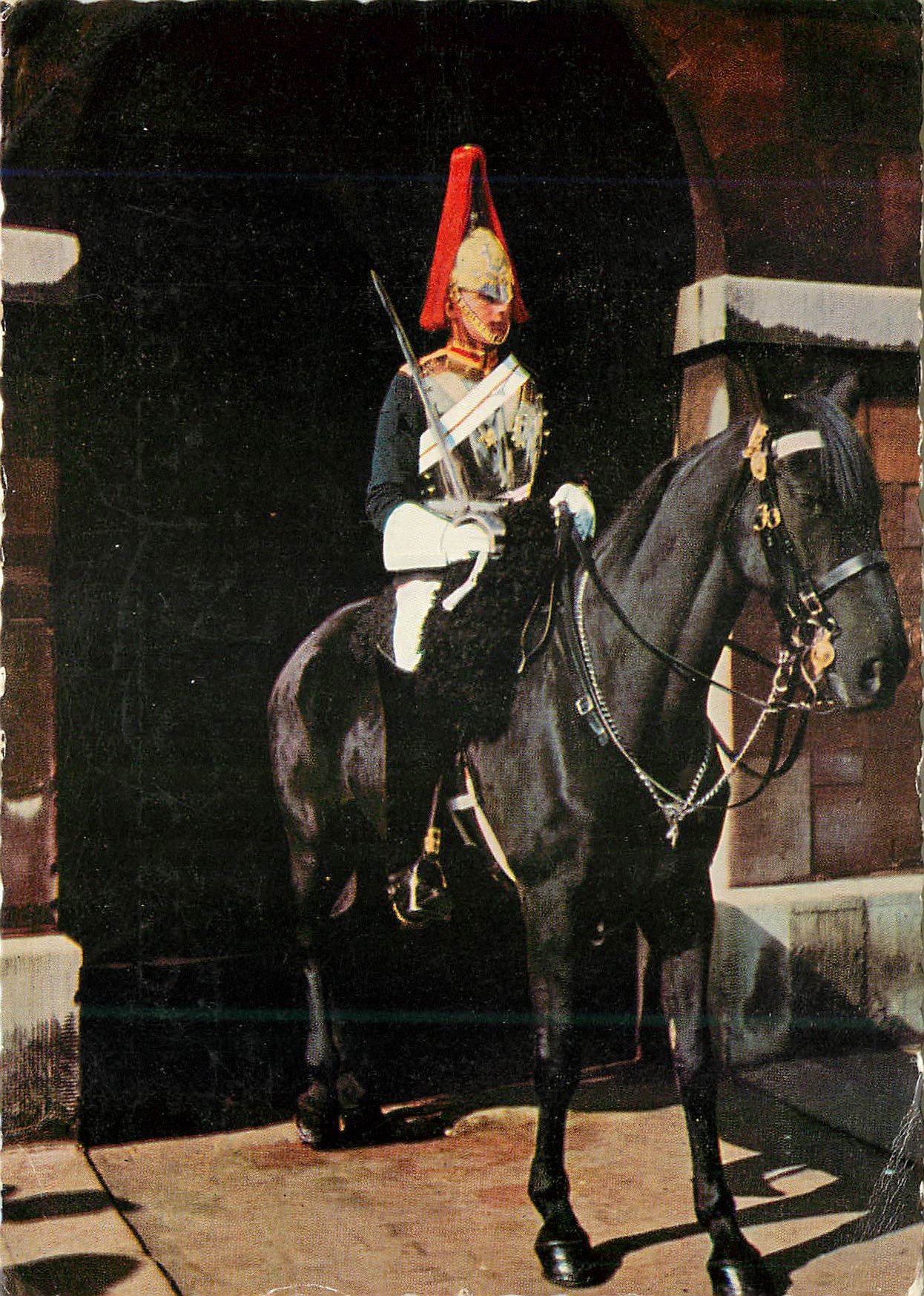 CPM The Mounted Sentry Whitehall London Militaria