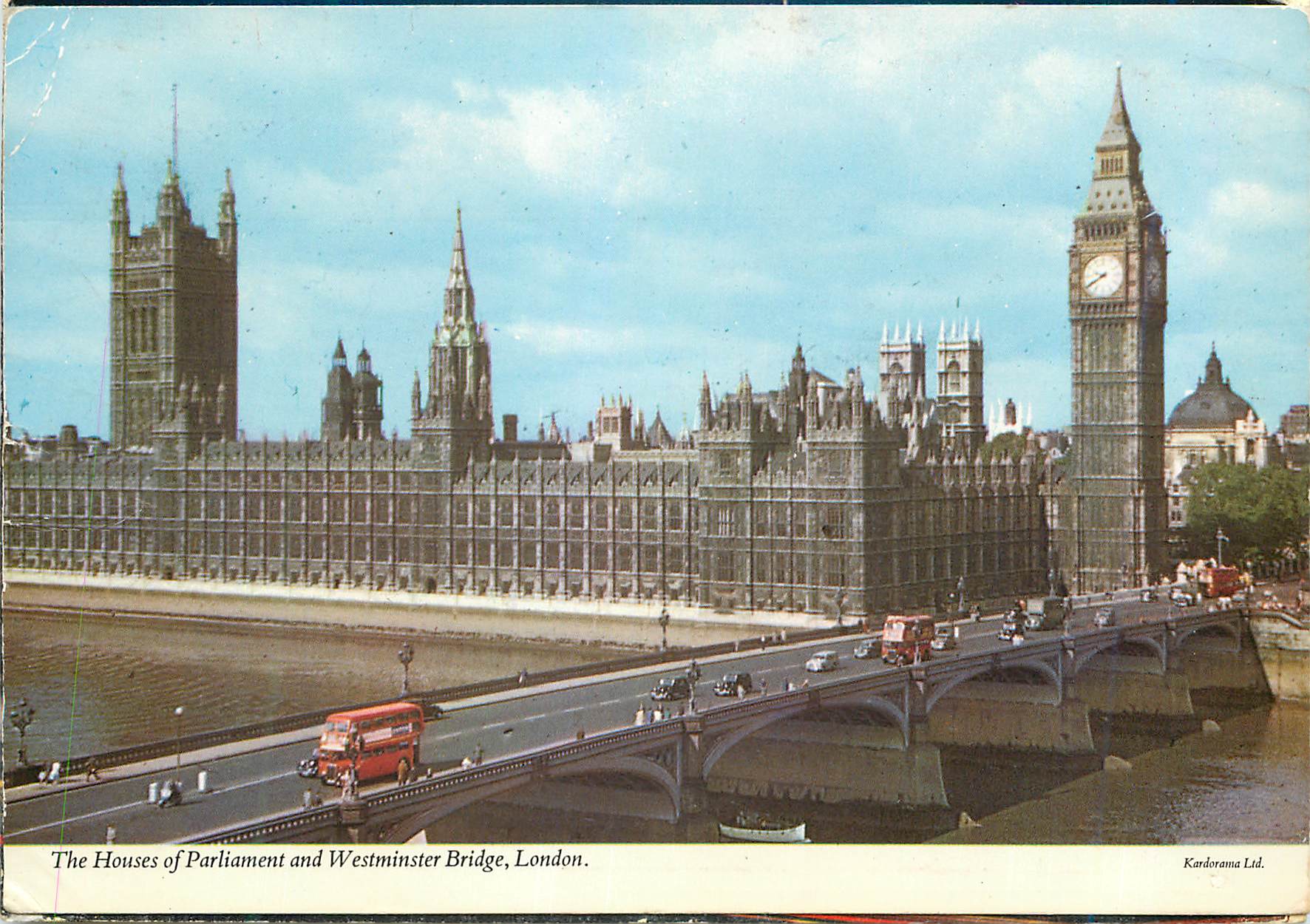 Les Houses of Parliament et Westminster Bridge, Londres — Kardorama Ltd.