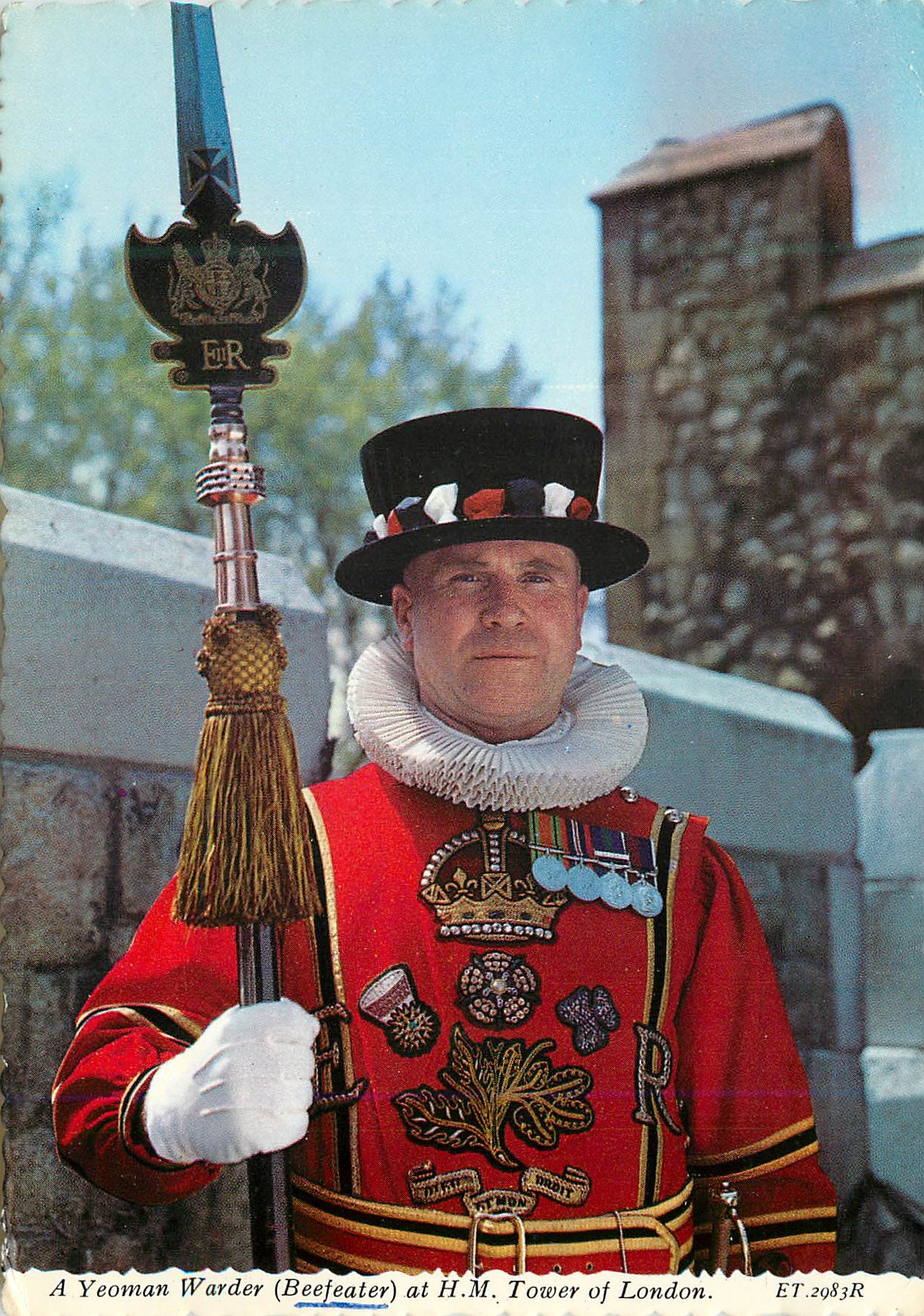 CPM A yeoman Warder (Beefeater) at HM Tower of London Militaria