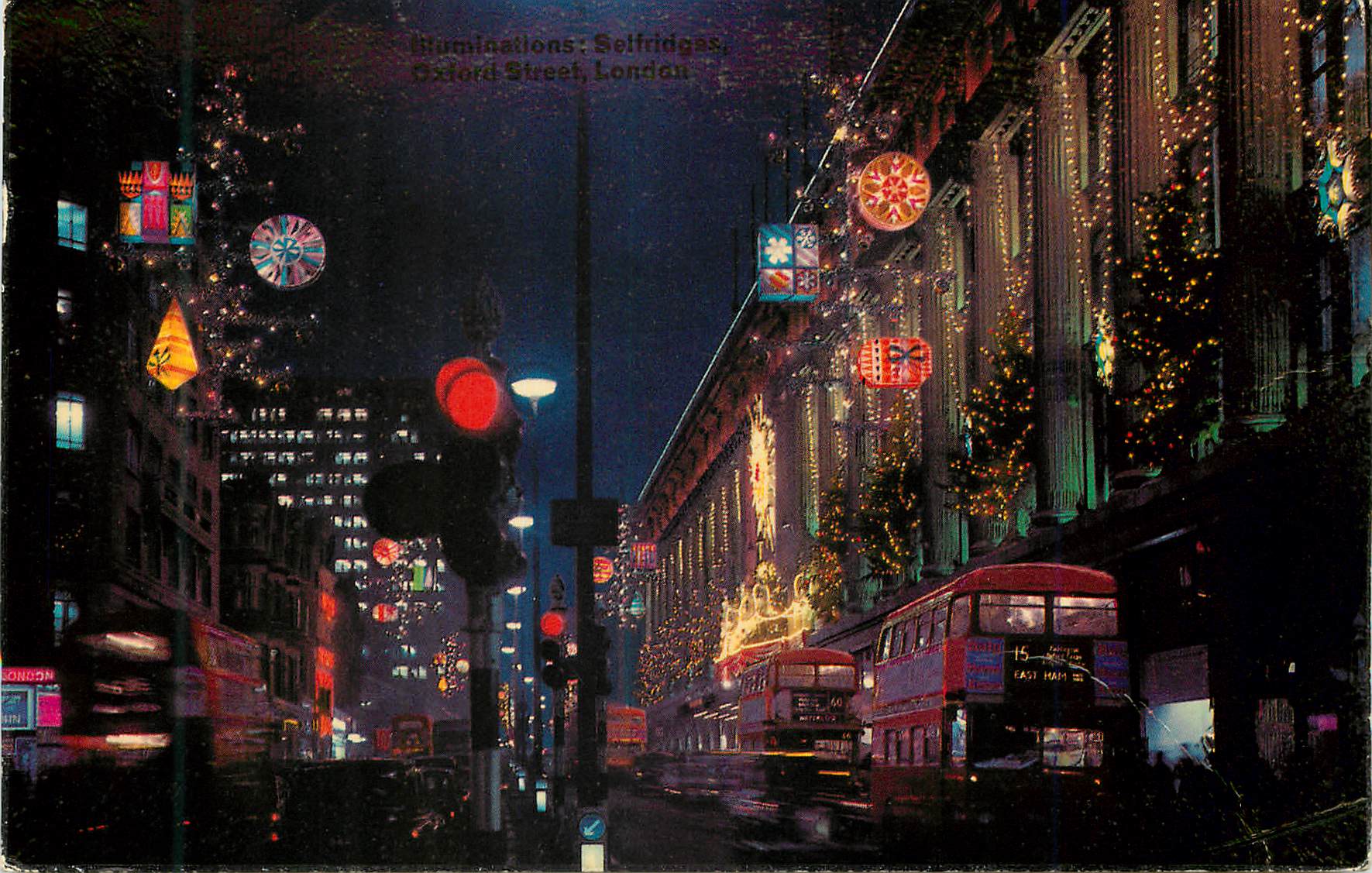 CPM Illuminations Selfridges Oxford Street London