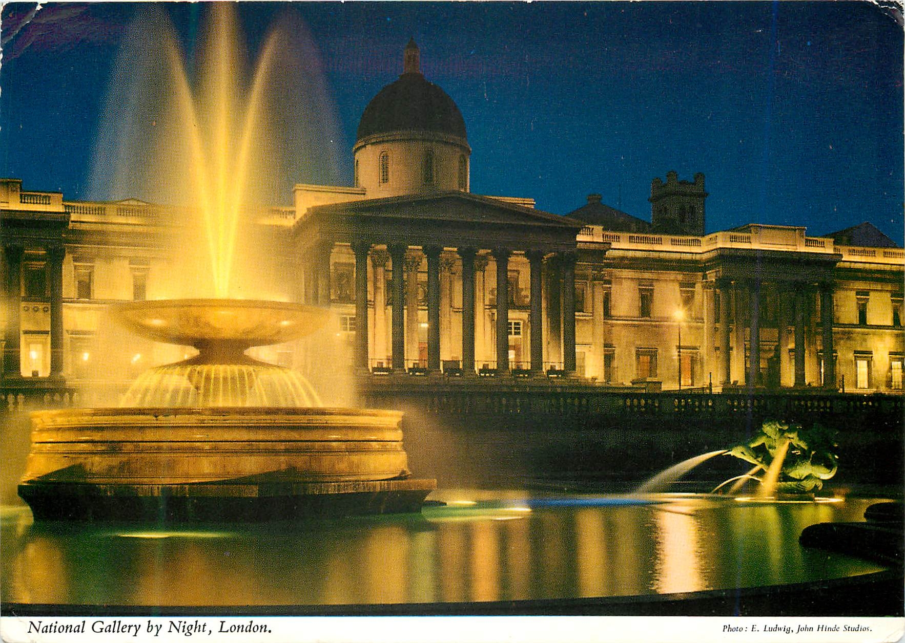 CPM National Gallery By Night London