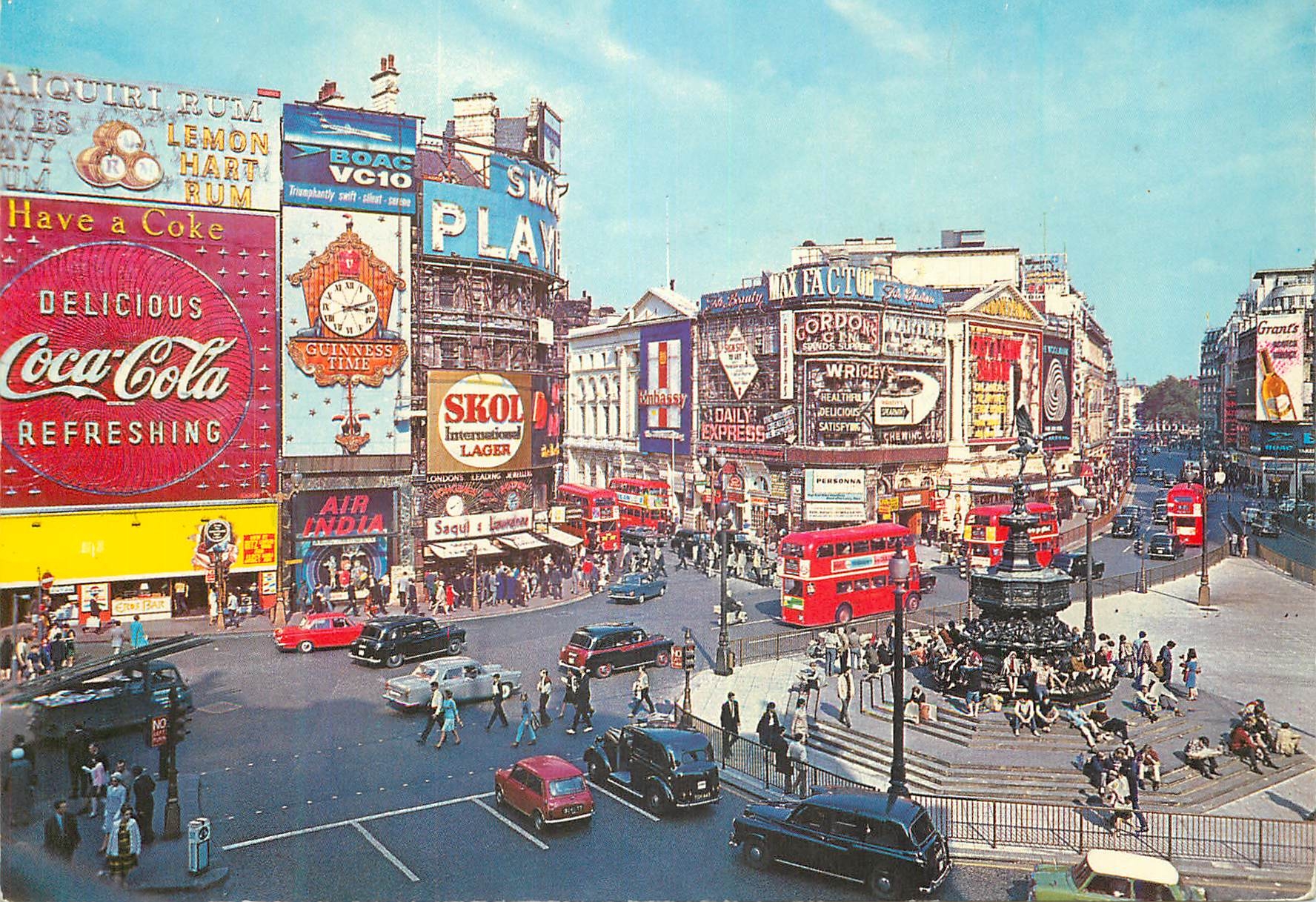 CPM Piccadilly Circus London Coca-Cola Coca Cola