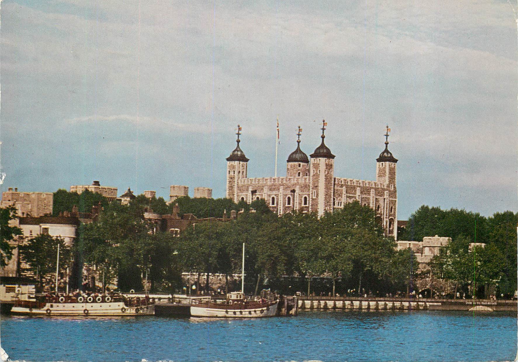 CPM Tower of London and River Thames from South West