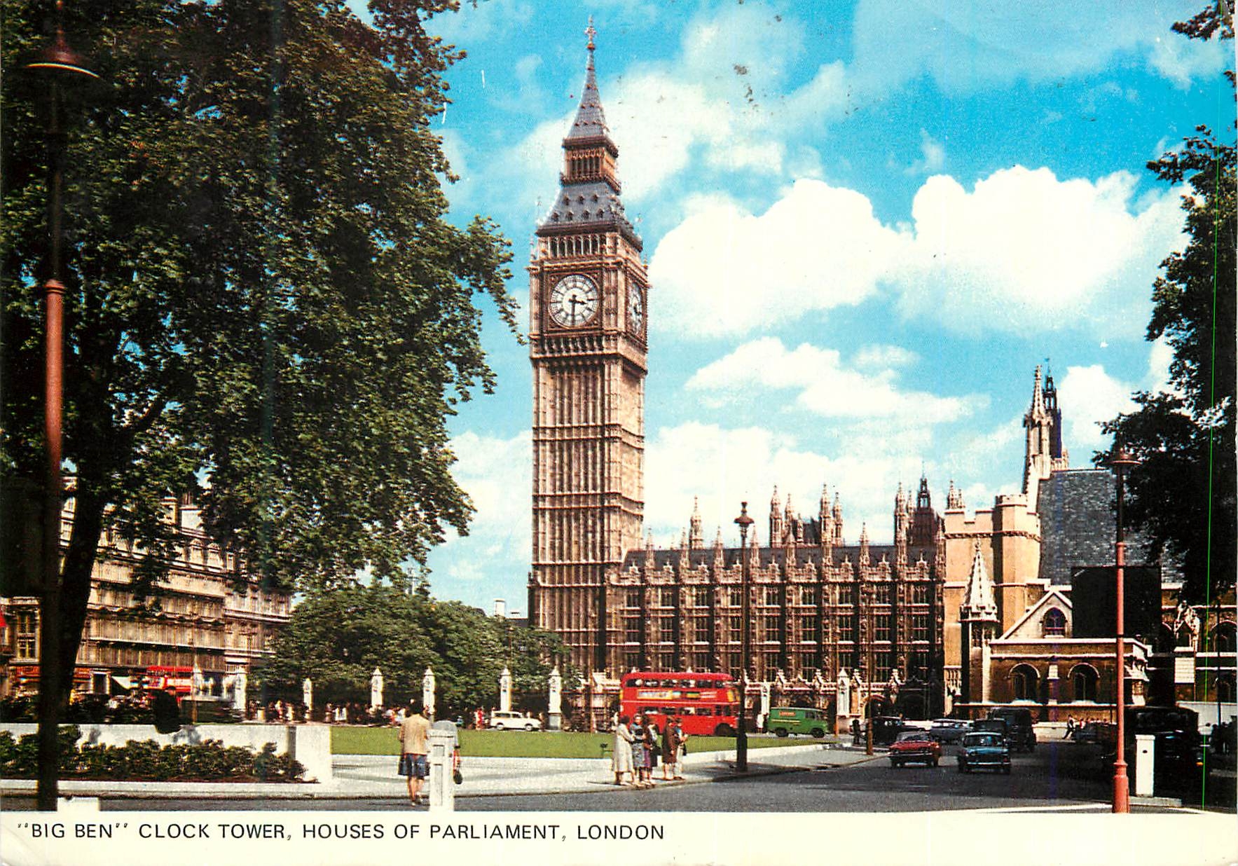 Big Ben Clock Tower, Houses of Parliament, London — Colourmaster International, PT1081
