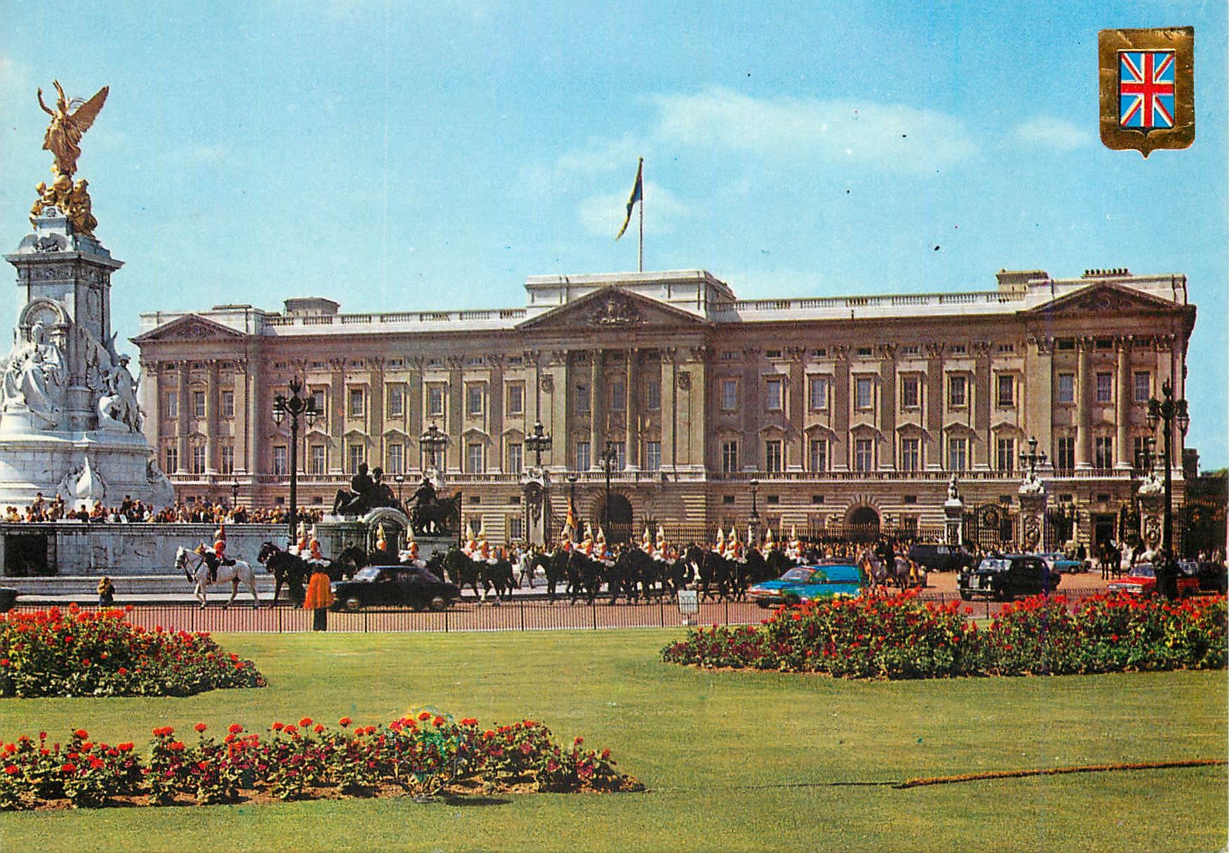 CPM Palais de Buckingham et Victoria Memorial
