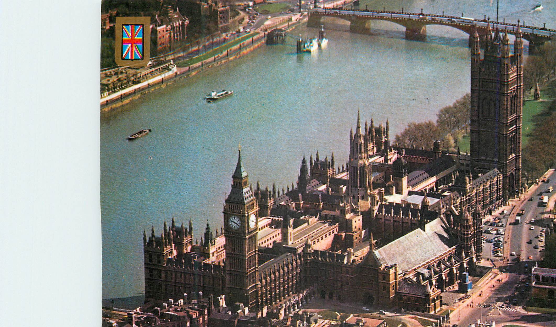 Londres — Vue aérienne du Parlement — FISA I.G. Palautdarias, 26, Barcelone
