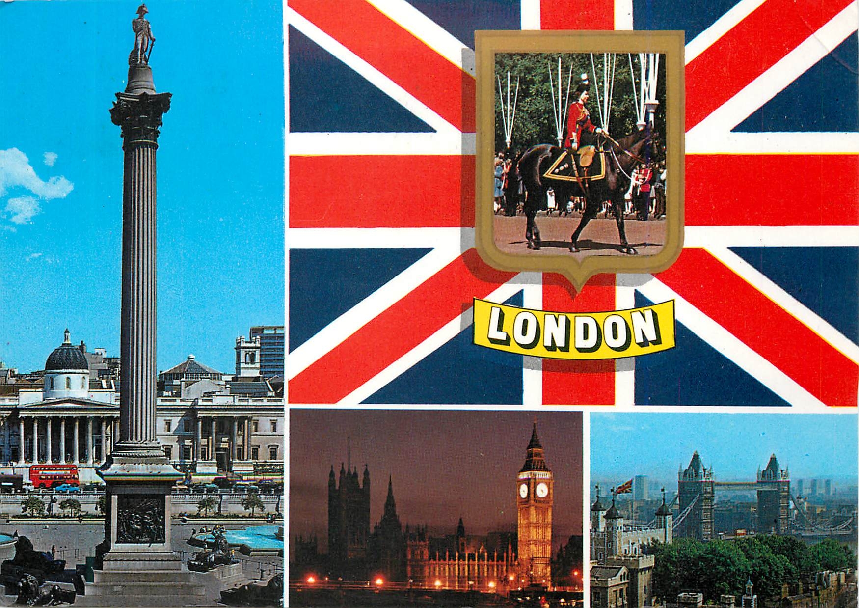 CPM Greeting from London Her Majesty Queen Elizabeth II