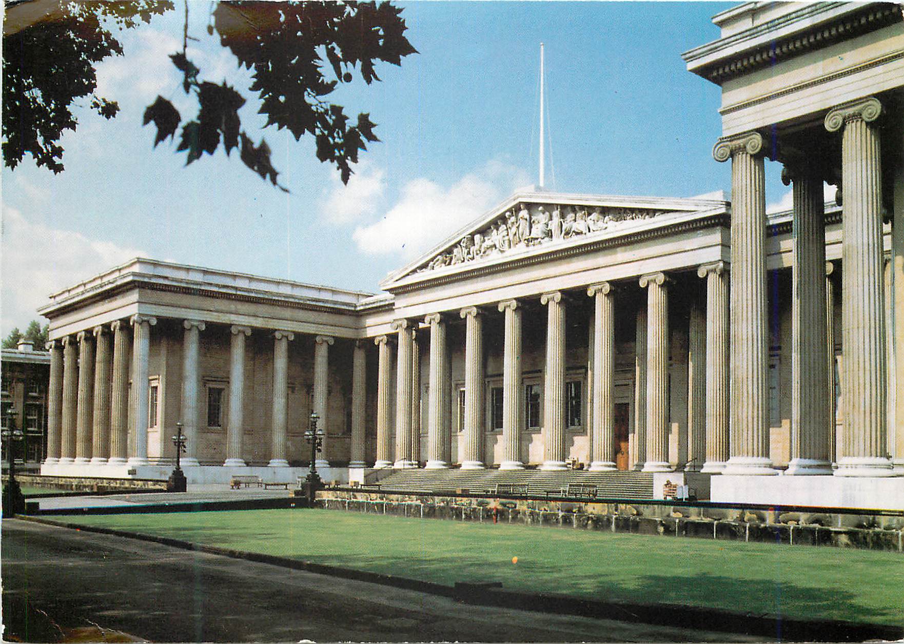 CPM The South Front of the BRitish Museum Great Russell Street Was Completed According to the Design of Sir Robert Smirk