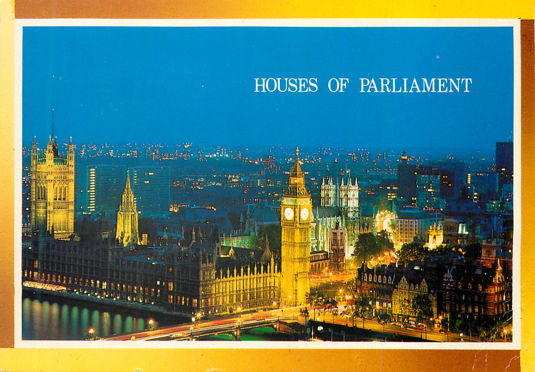 Houses of Parliament — vue nocturne — Thomas & Bernacci Ltd. - London