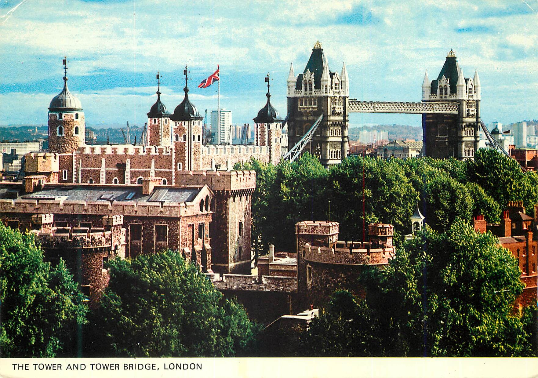 CPM The Tower and Tower Bridge London