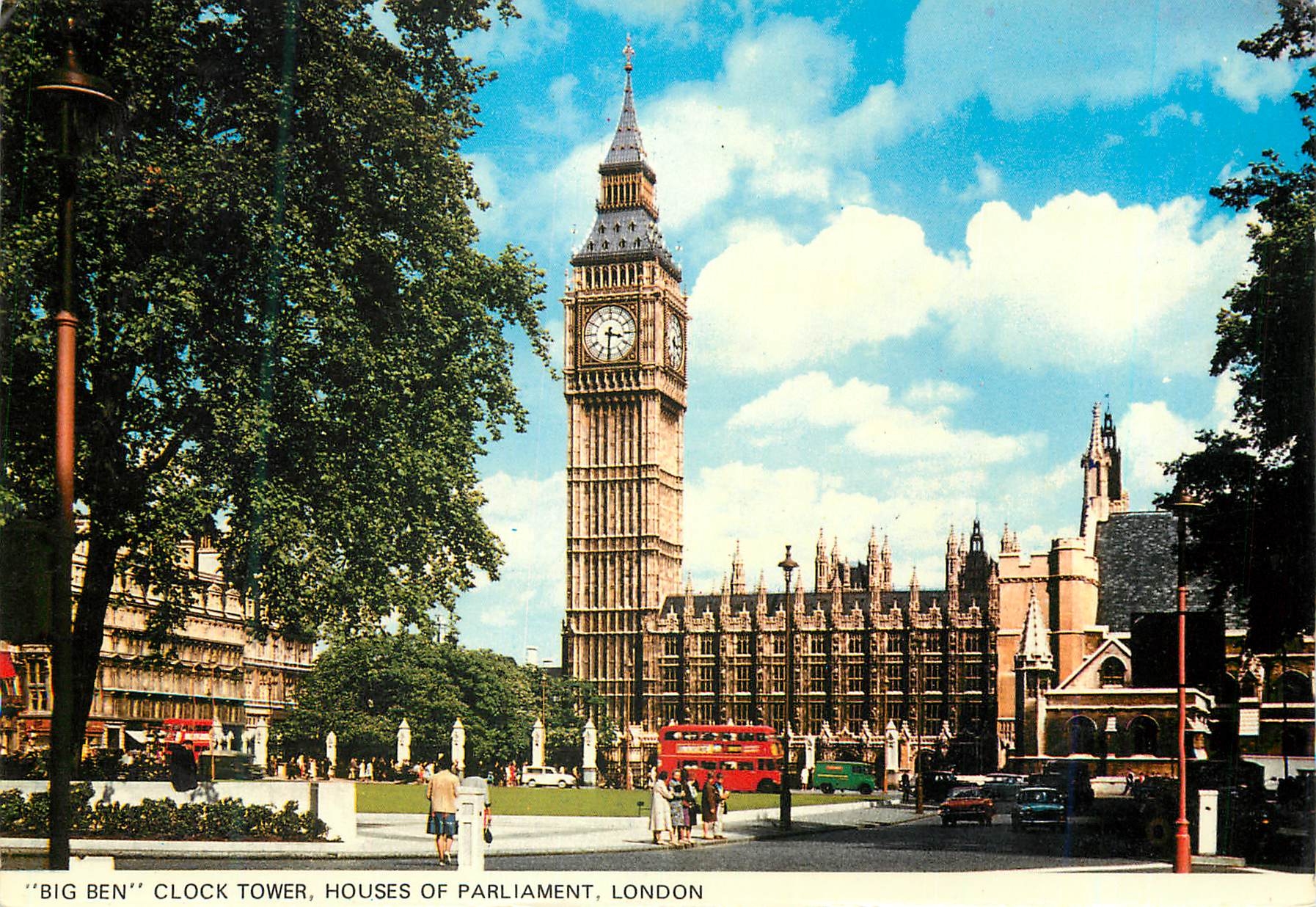 Big Ben' Clock Tower, Houses of Parliament, London — Photo Precision Limited, PT1081