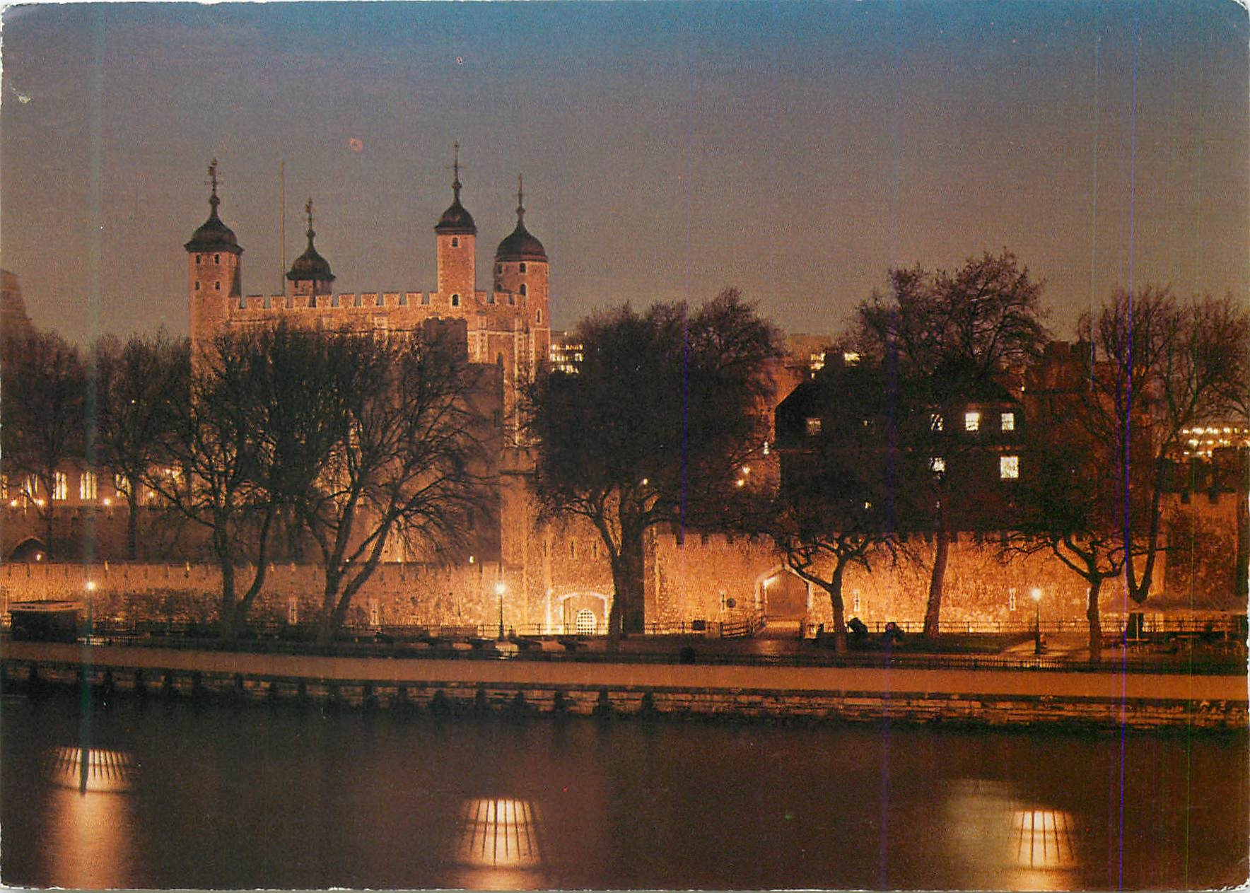 CPM London Tower of London by Night
