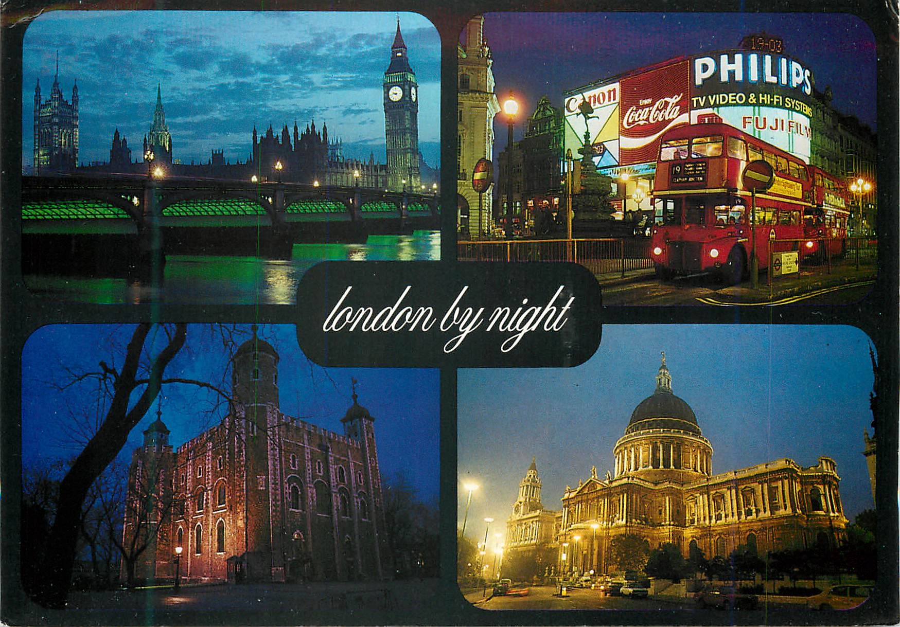 CPM London By Night Philips Coca Cola Coca-Cola Canon