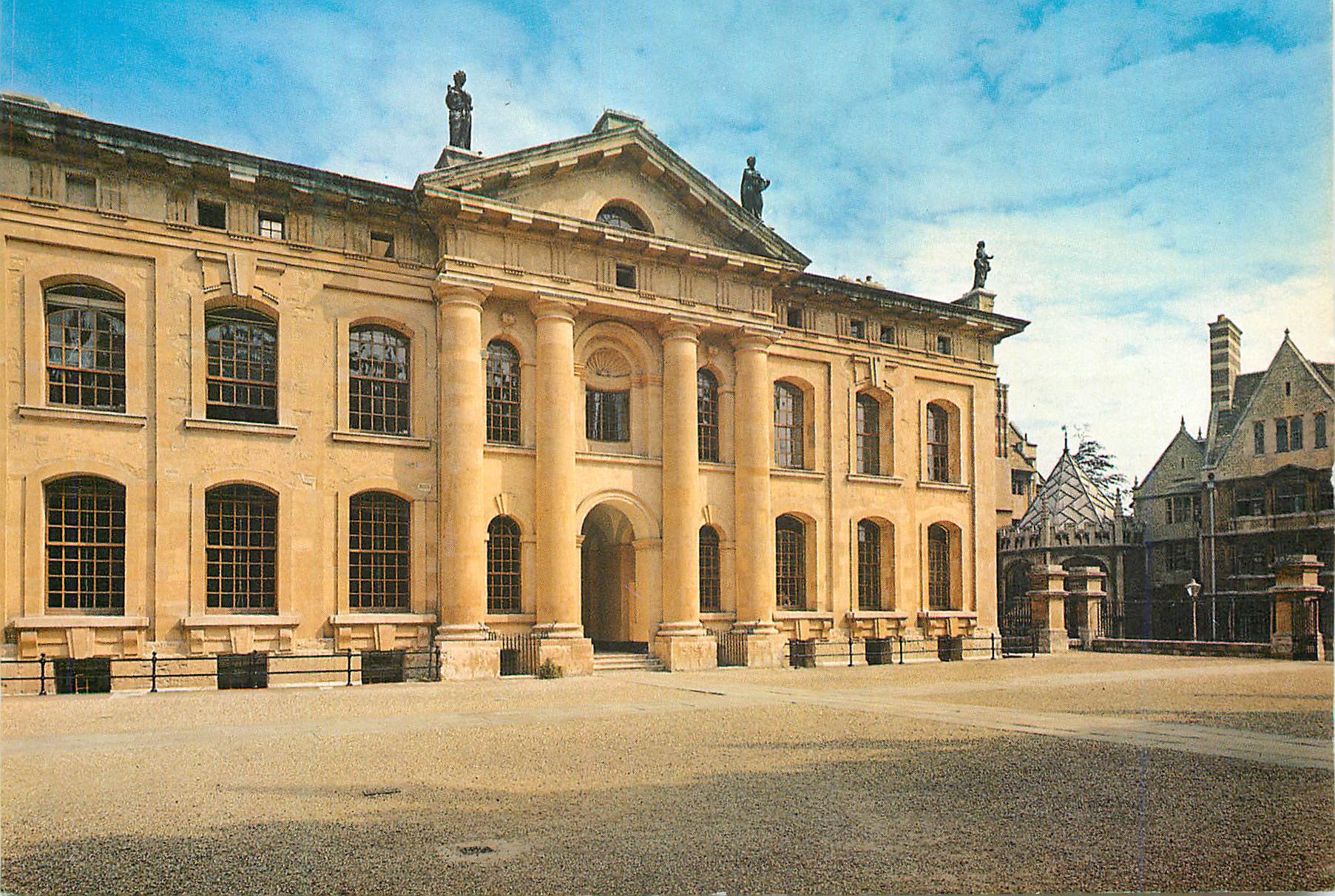 CPM Bodleian Library Oxford The Clarendon Building Designed by Hawksmoor and Built 1711 1715 to House the University Pre