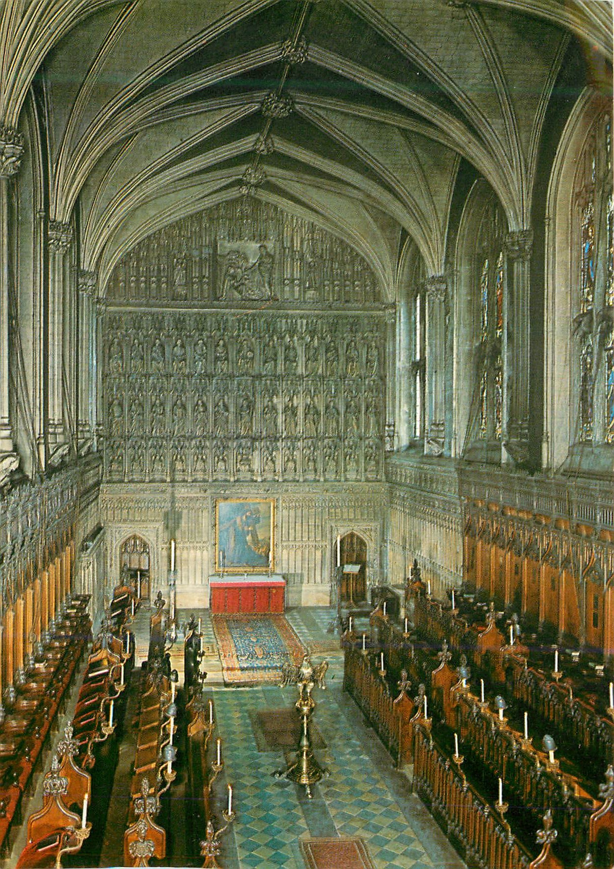 CPM Magdalen College Oxford The Chapel Between 1474 and 1480 With Later Additions 