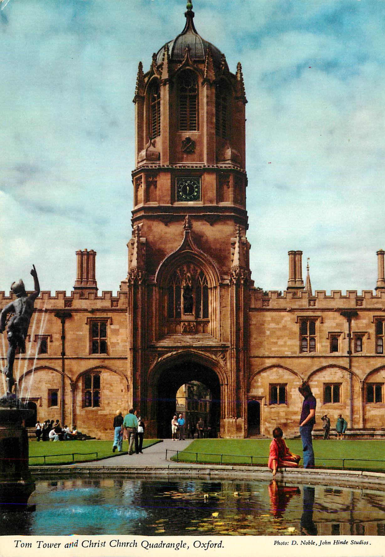 CPM Tom Tower and Church Quadrangle Oxford