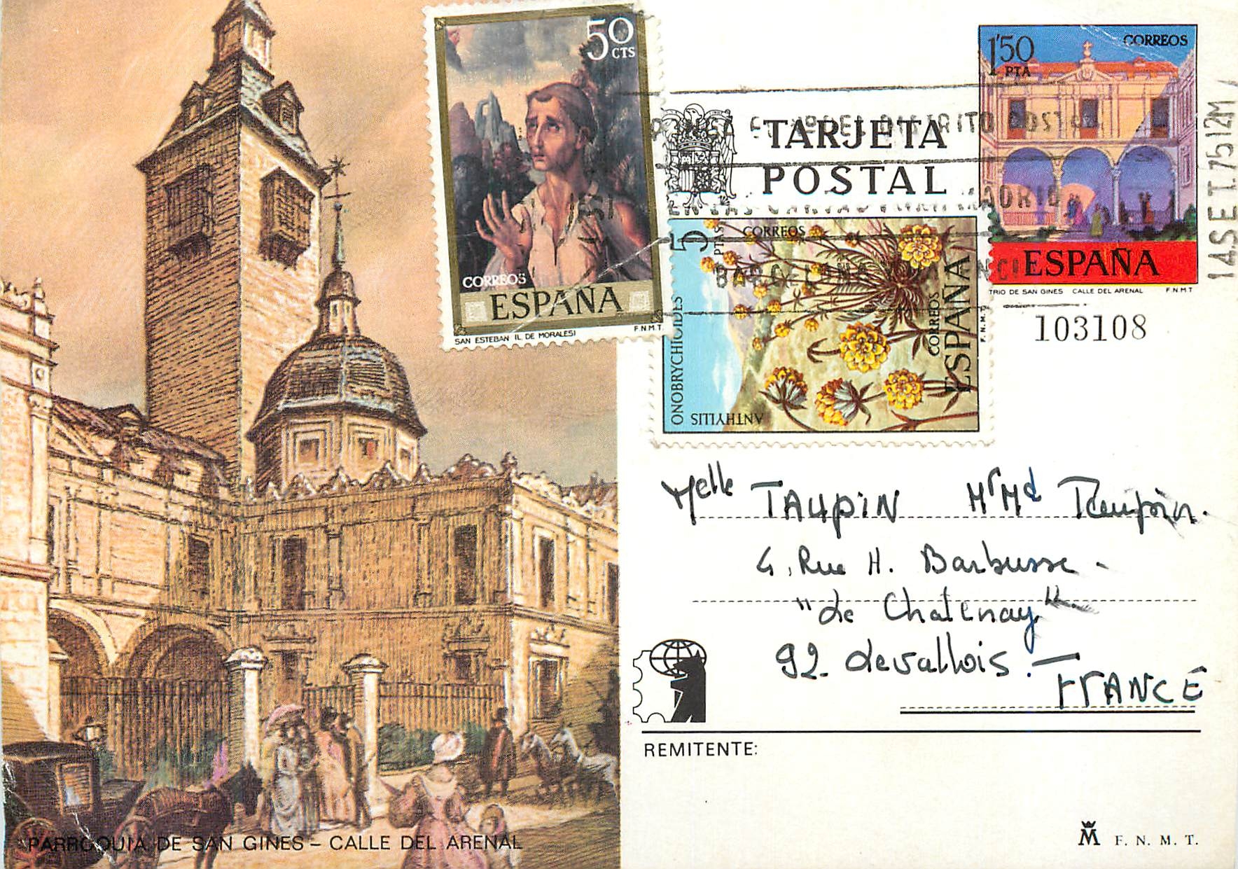 CPM Calle Del Arenal San Gines