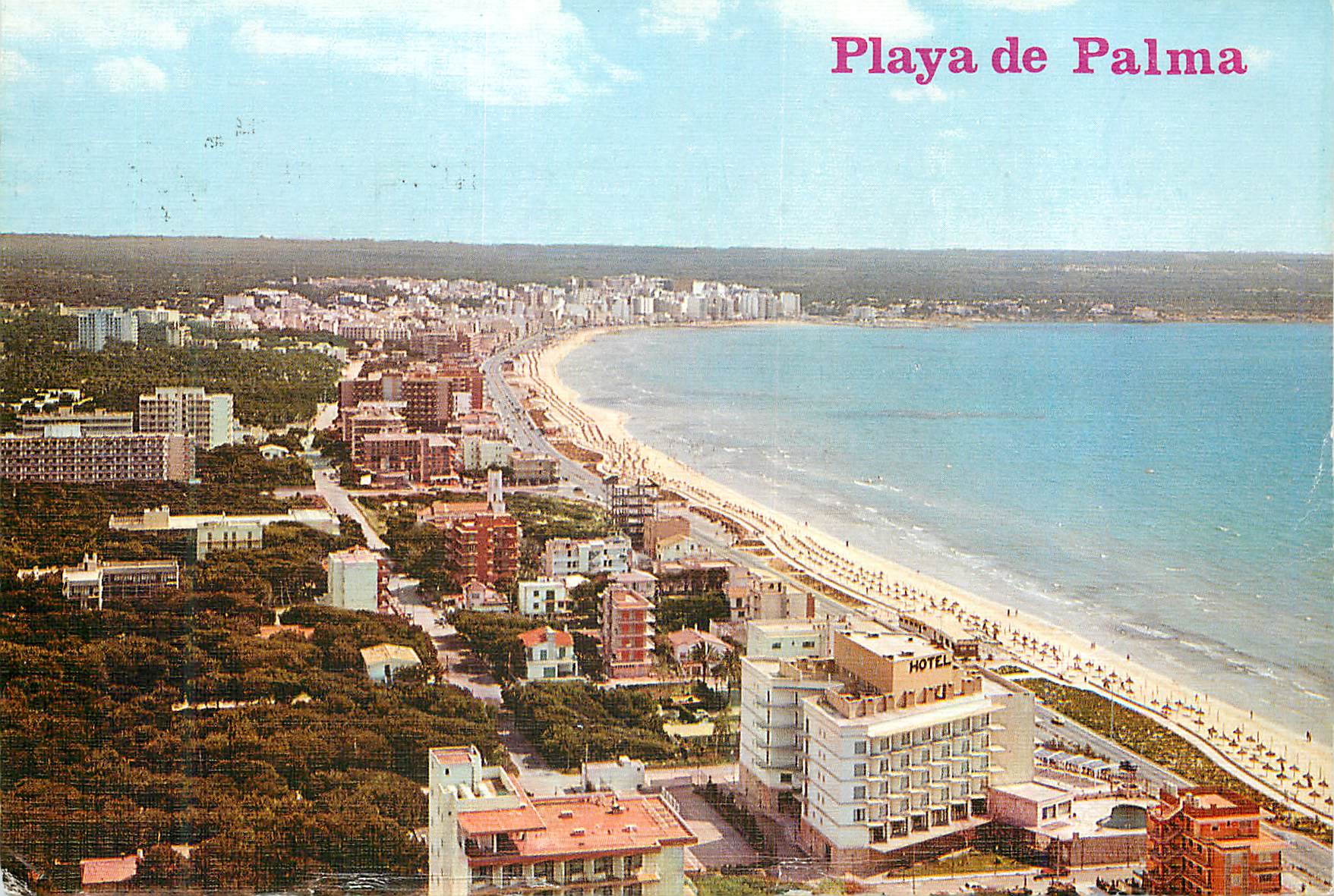 CPM El Arenal Vista Aerea Playa de Palma Mallorca