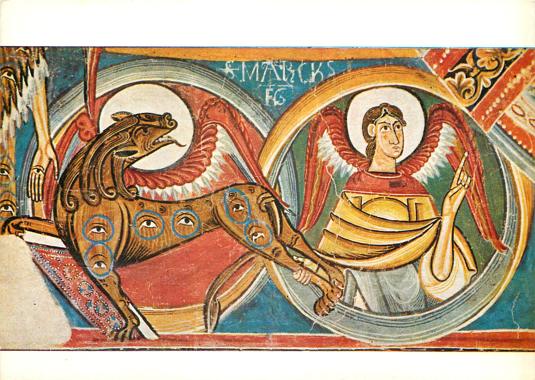 CPM Mestre de Sant Climent de Taull Symbole de Saint Marc