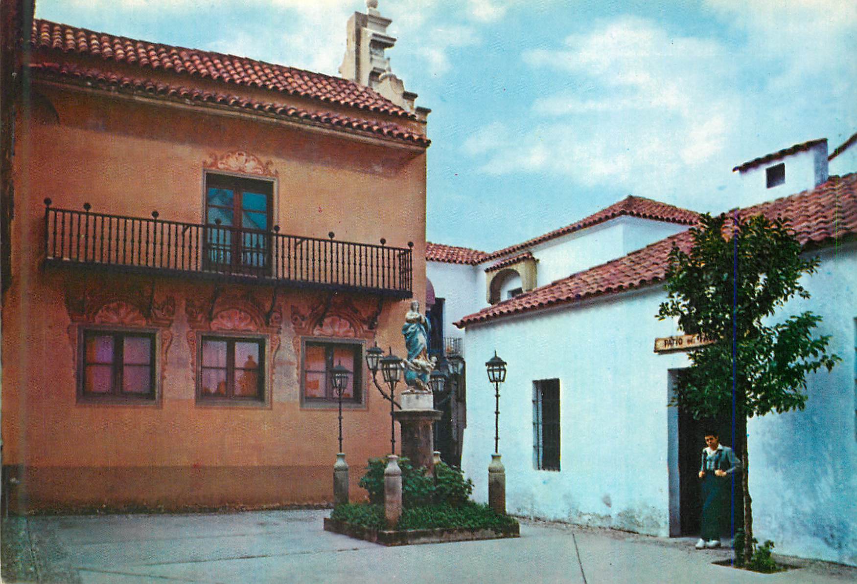 CPM Barcelona Vierge des Lumieres