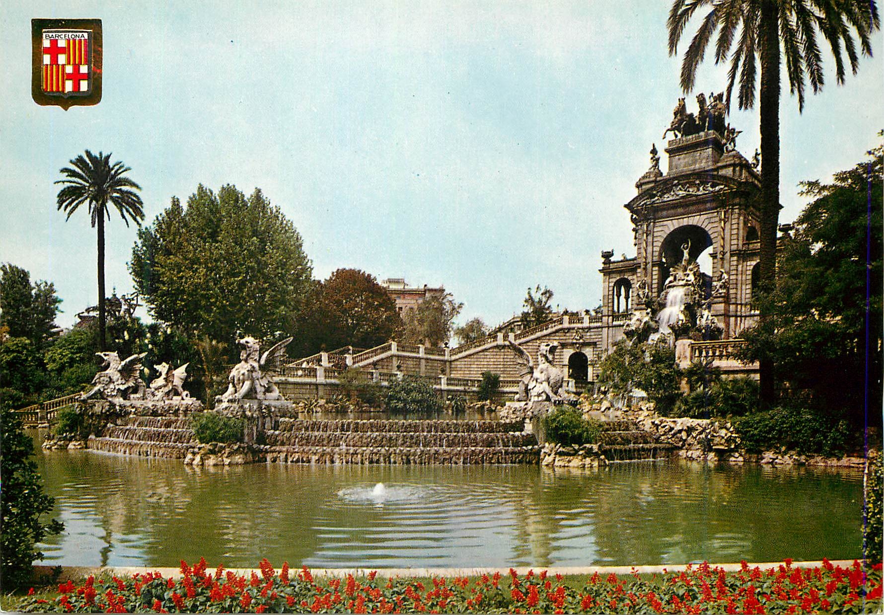 CPM Barcelona Cascade du Parc de la Citadelle