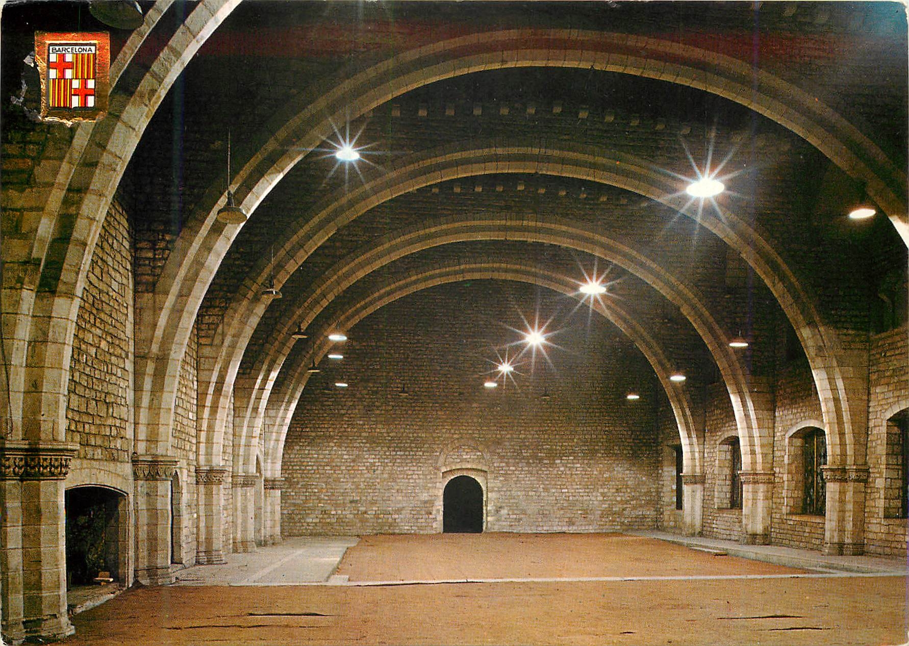 CPM Barcelona Barrio Gotico Salle du Tinel