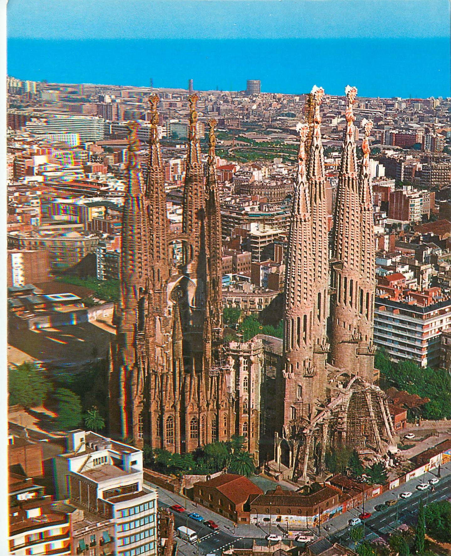 CPM Barcelona La Sagrada Familia Arquitecto Gaudi