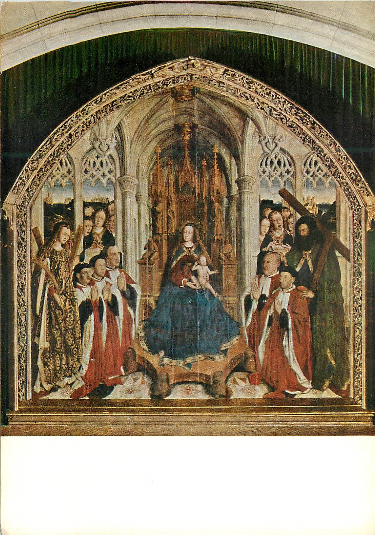 CPM Unis Dalmau 1445 Vierge des Consellers