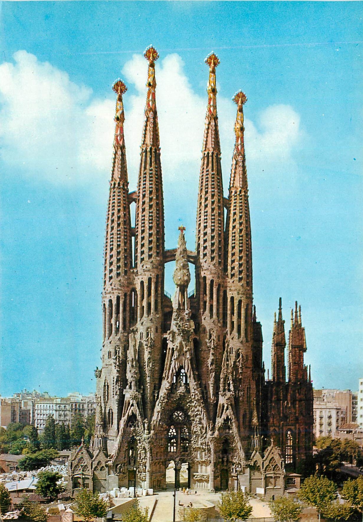 CPM Barcelona Temple Exp de la Sainte Famille
