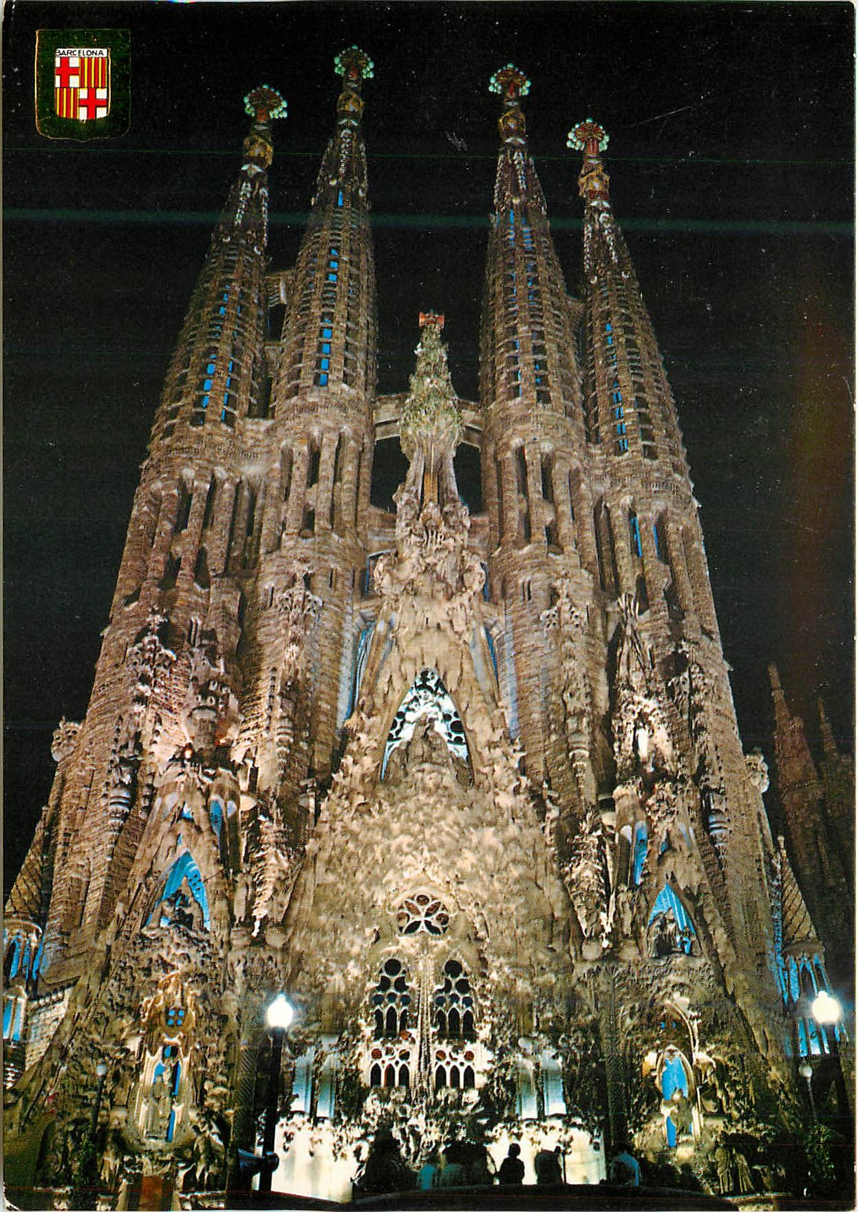 CPM Barcelona Temple de la Sainte Famille