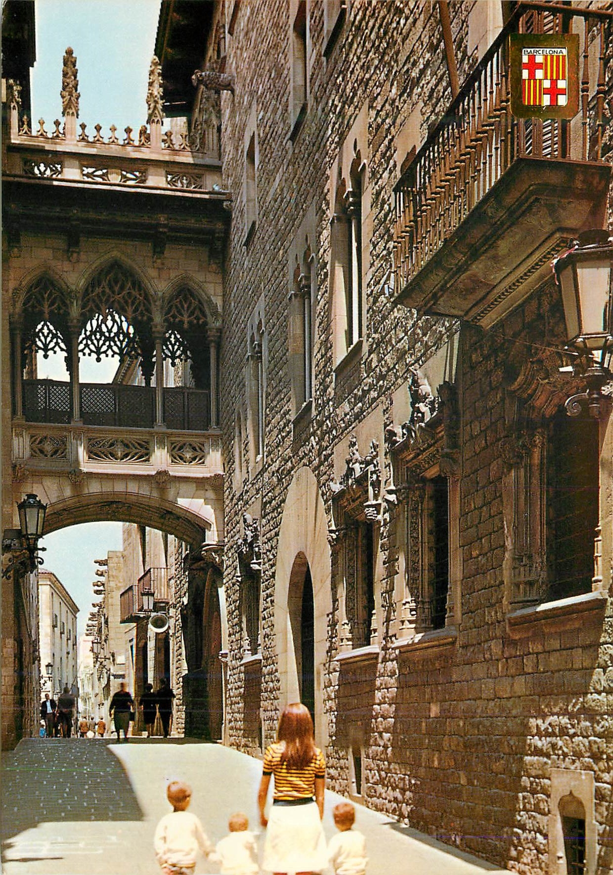 CPM Barcelona Pario Gotico Rue du Oblapo