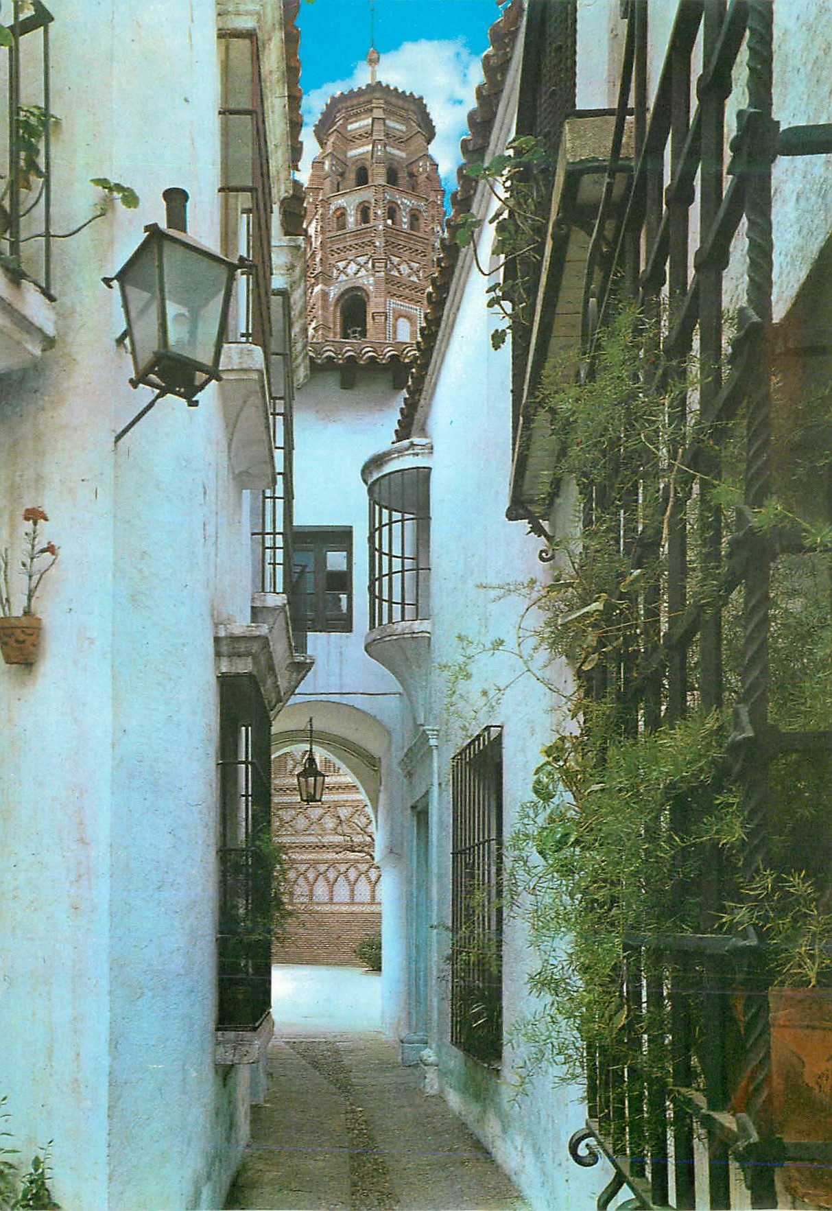 CPM Pueblo Espanol Barcelona Rue Arcs