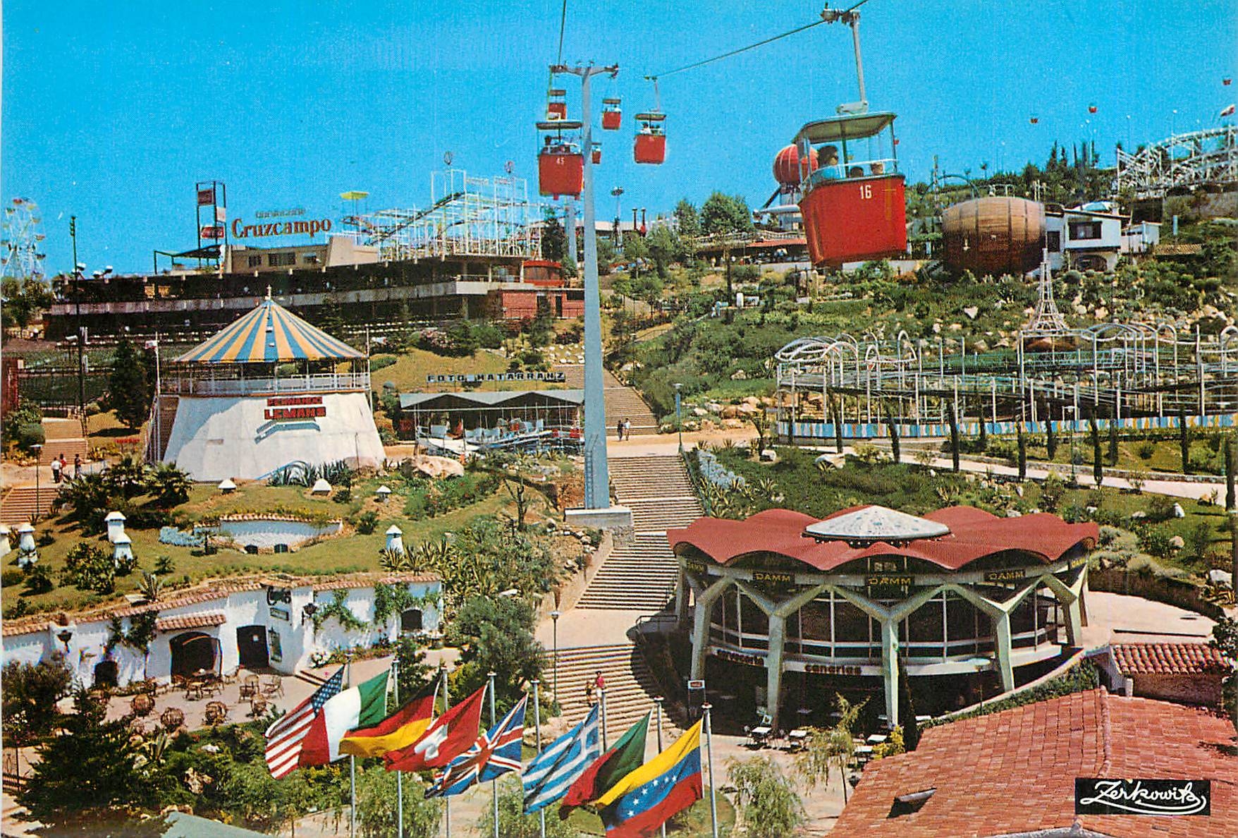 CPM Barcelona Parc de Montjuich Transbordeur