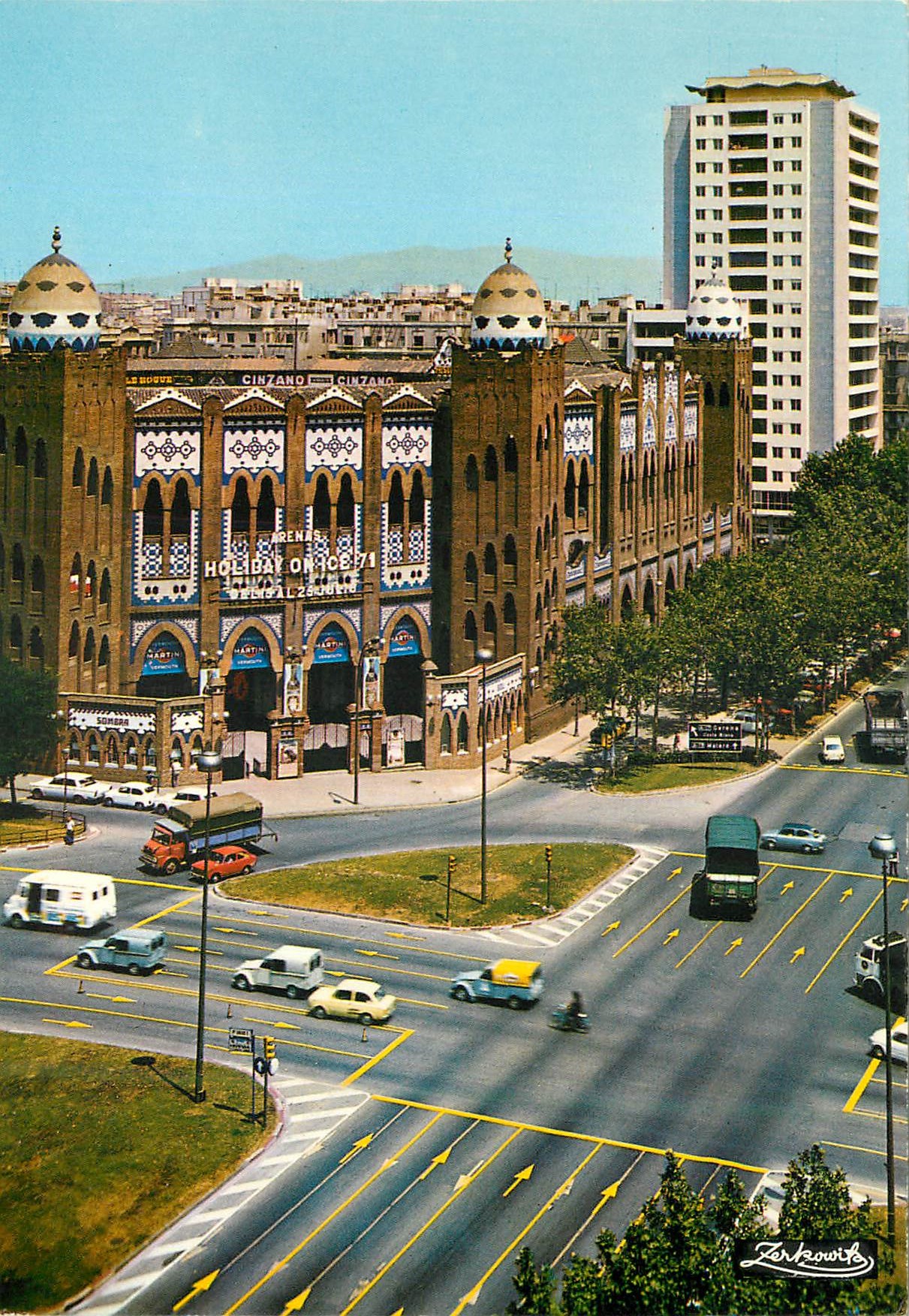 CPM Barcelona Place de Taureaux Monumental