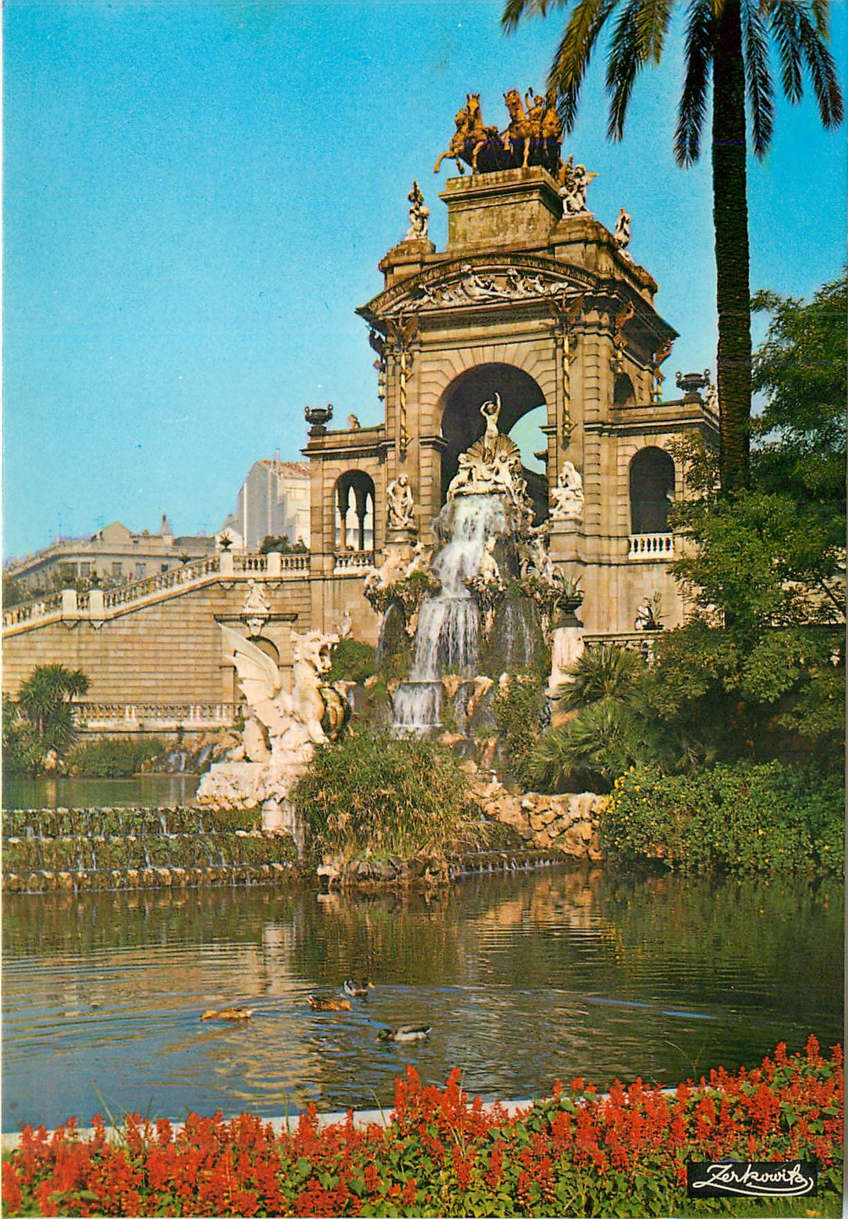 CPM Barcelona Parc de la Ciudadela cascade