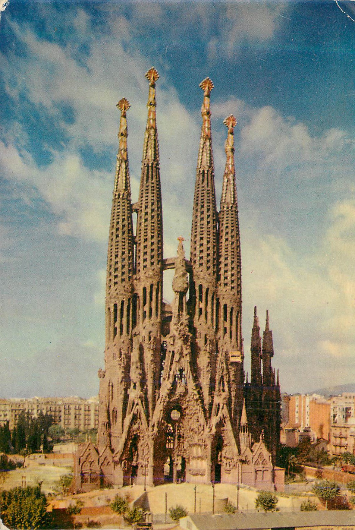 CPM Barcelona Temple de la Sainte Famille