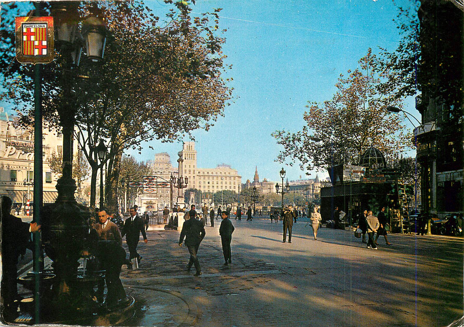 CPM Barcelona Tipica Fountaine de canalefas
